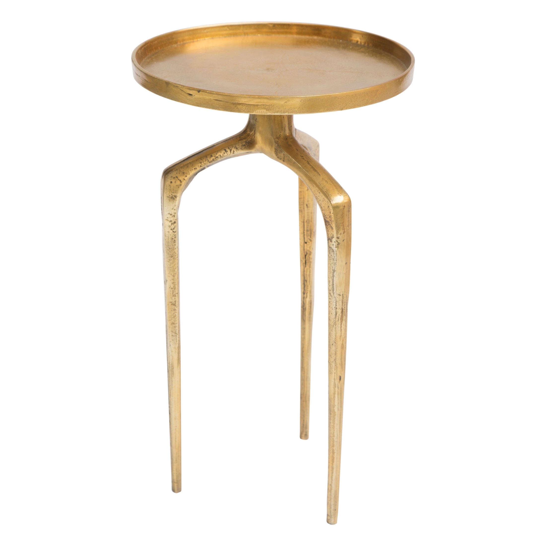 Como Accent Table Set (2-Piece) Antique Gold