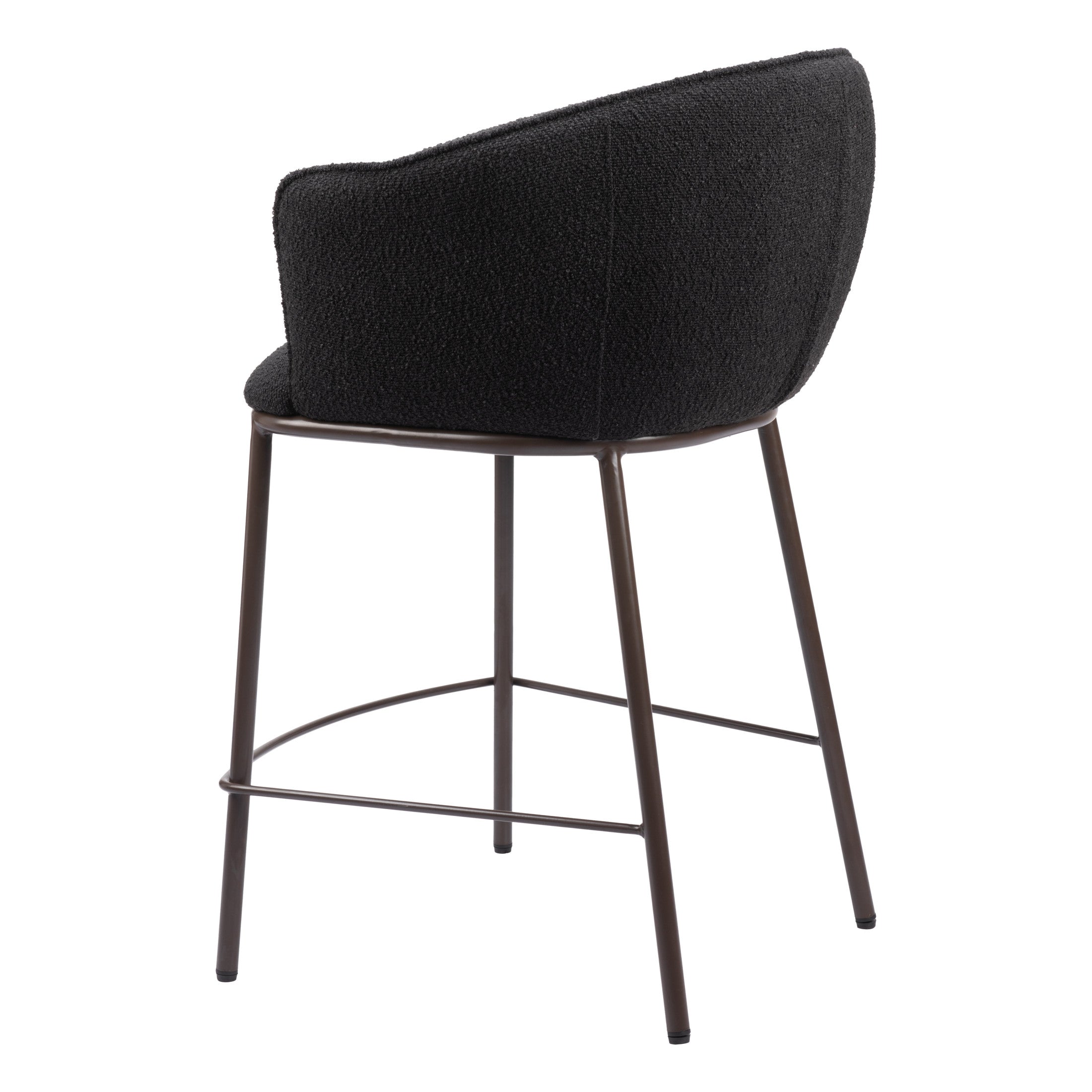 Essen Counter Stool Black & Bronze