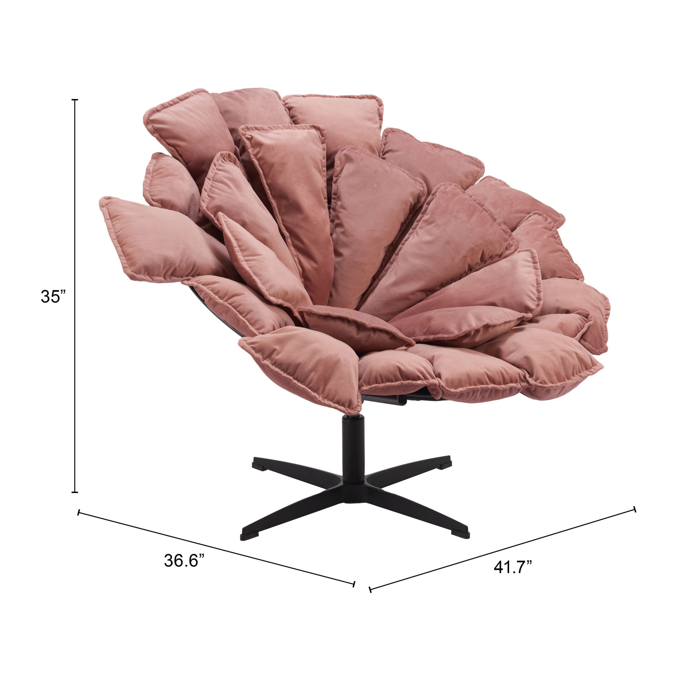 Kipas Accent Chair Pink
