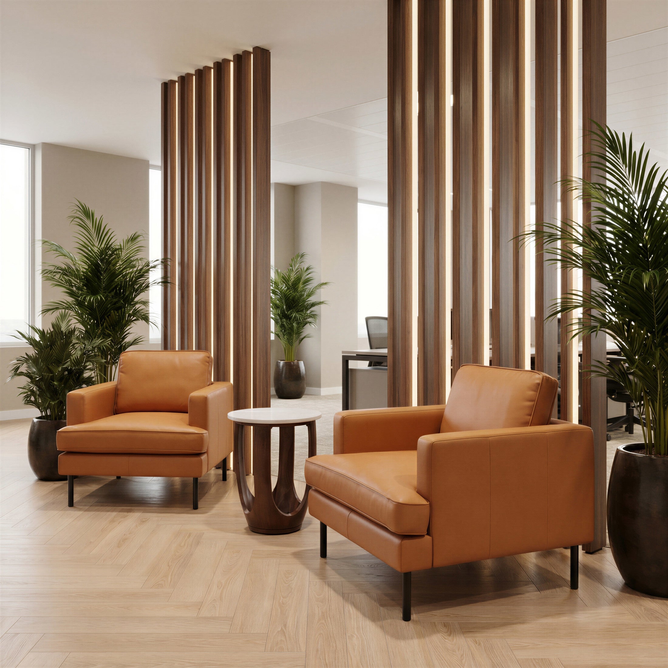 Decade Armchair Brown