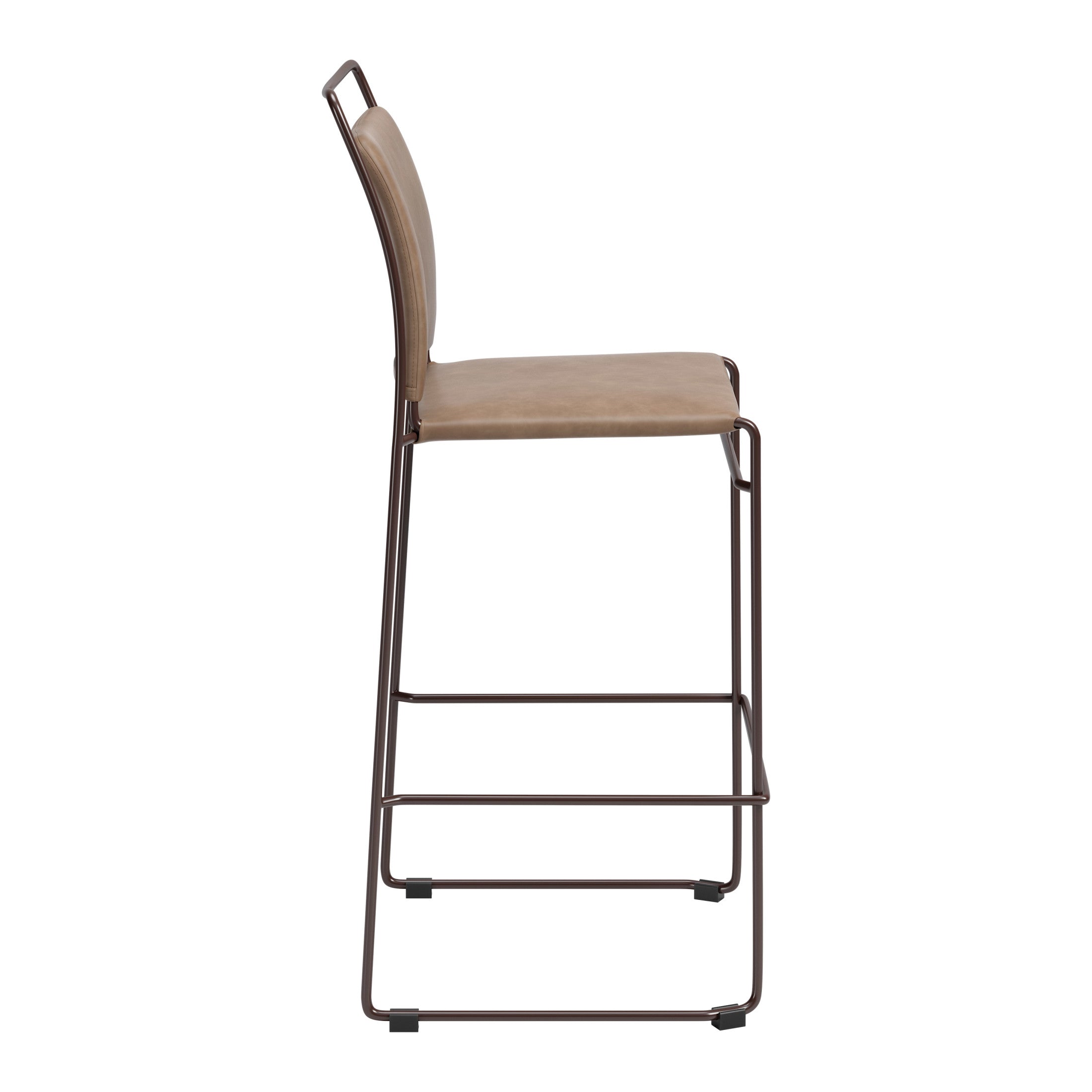 Verbena Barstool (Set of 2) Brown
