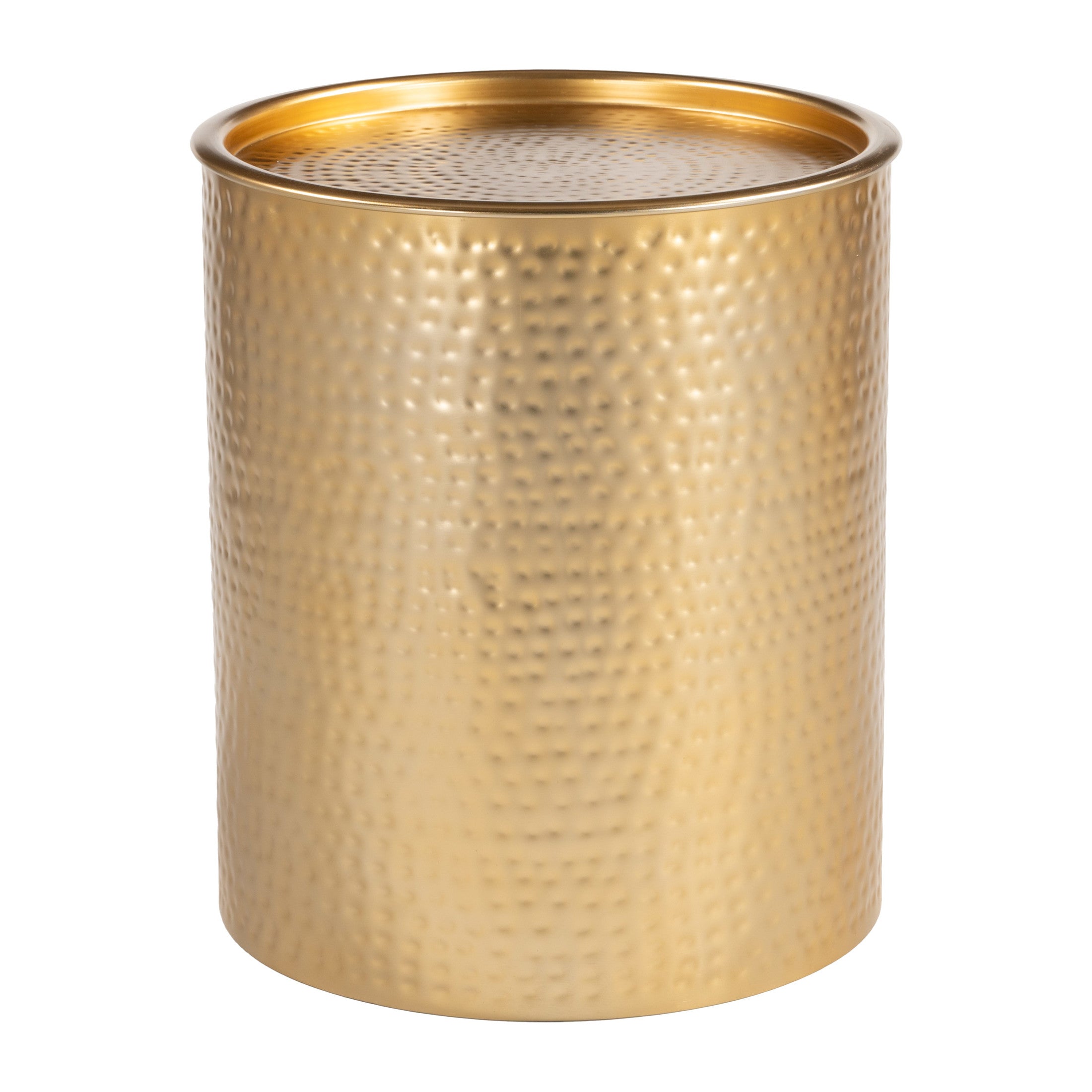 Coldveil Storage Side Table Gold