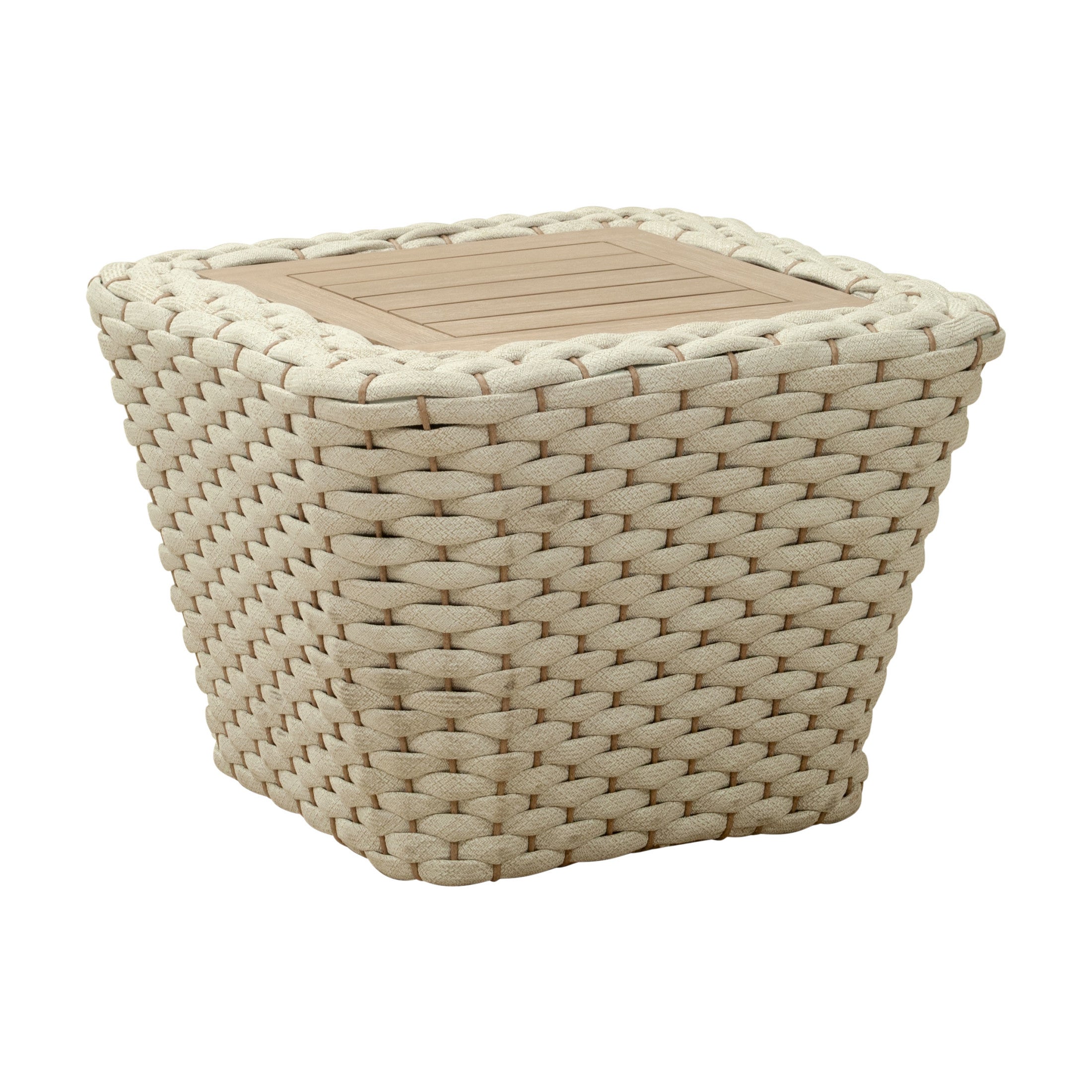 Antul Coffee Table White & Natural