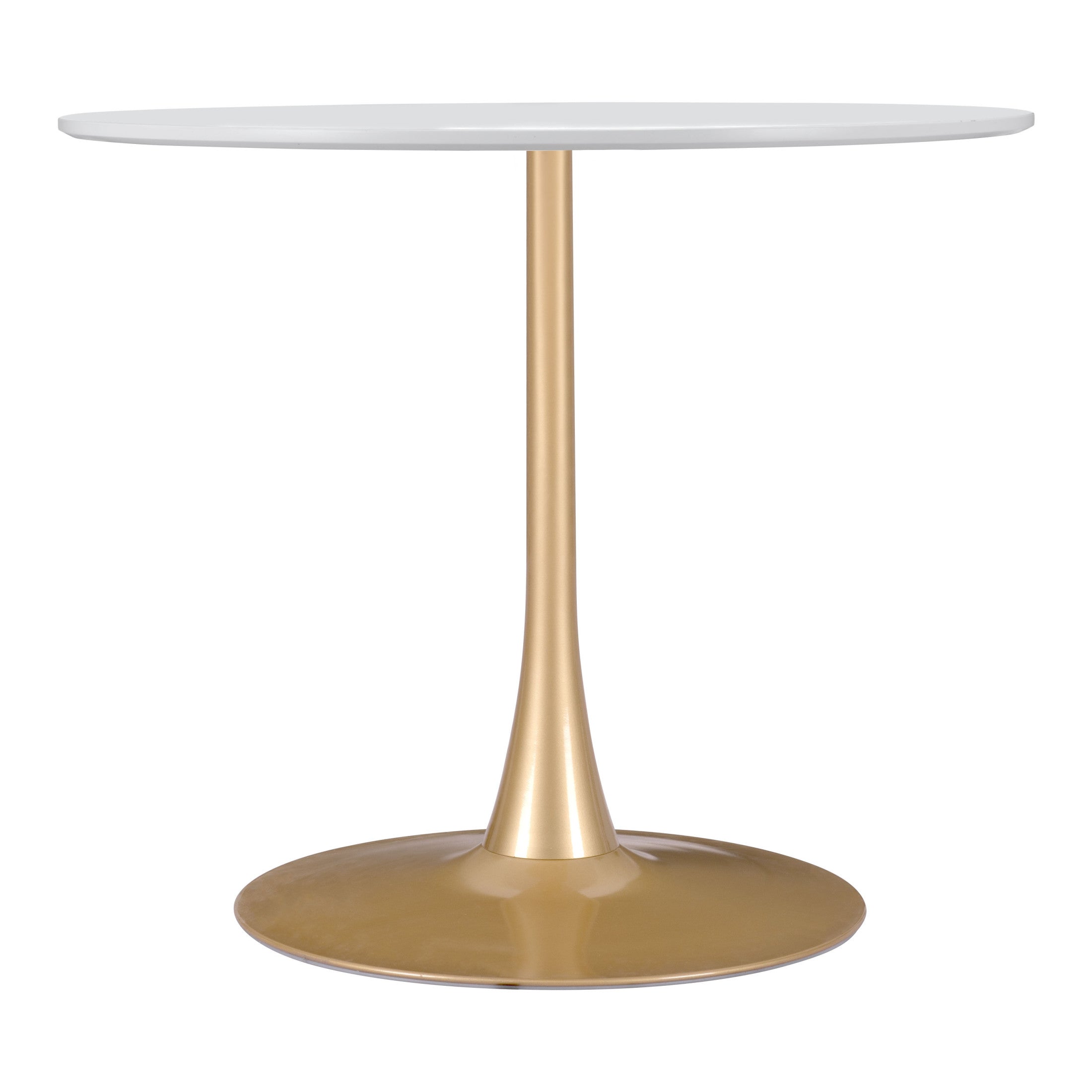 Opus Dining Table White & Gold