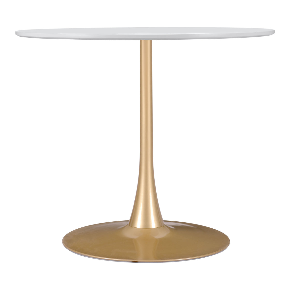 Opus Dining Table White & Gold
