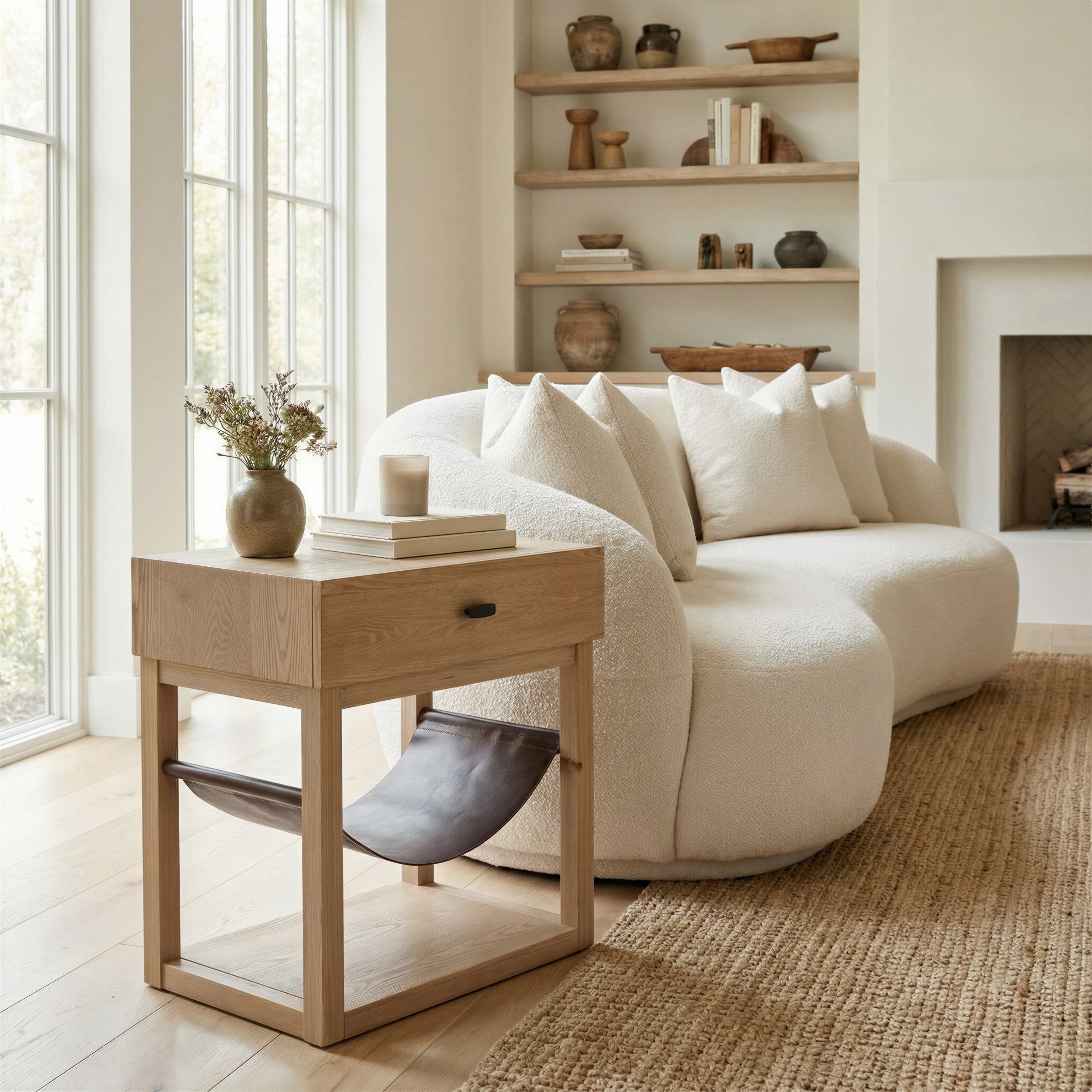 Haram Side Table Natural