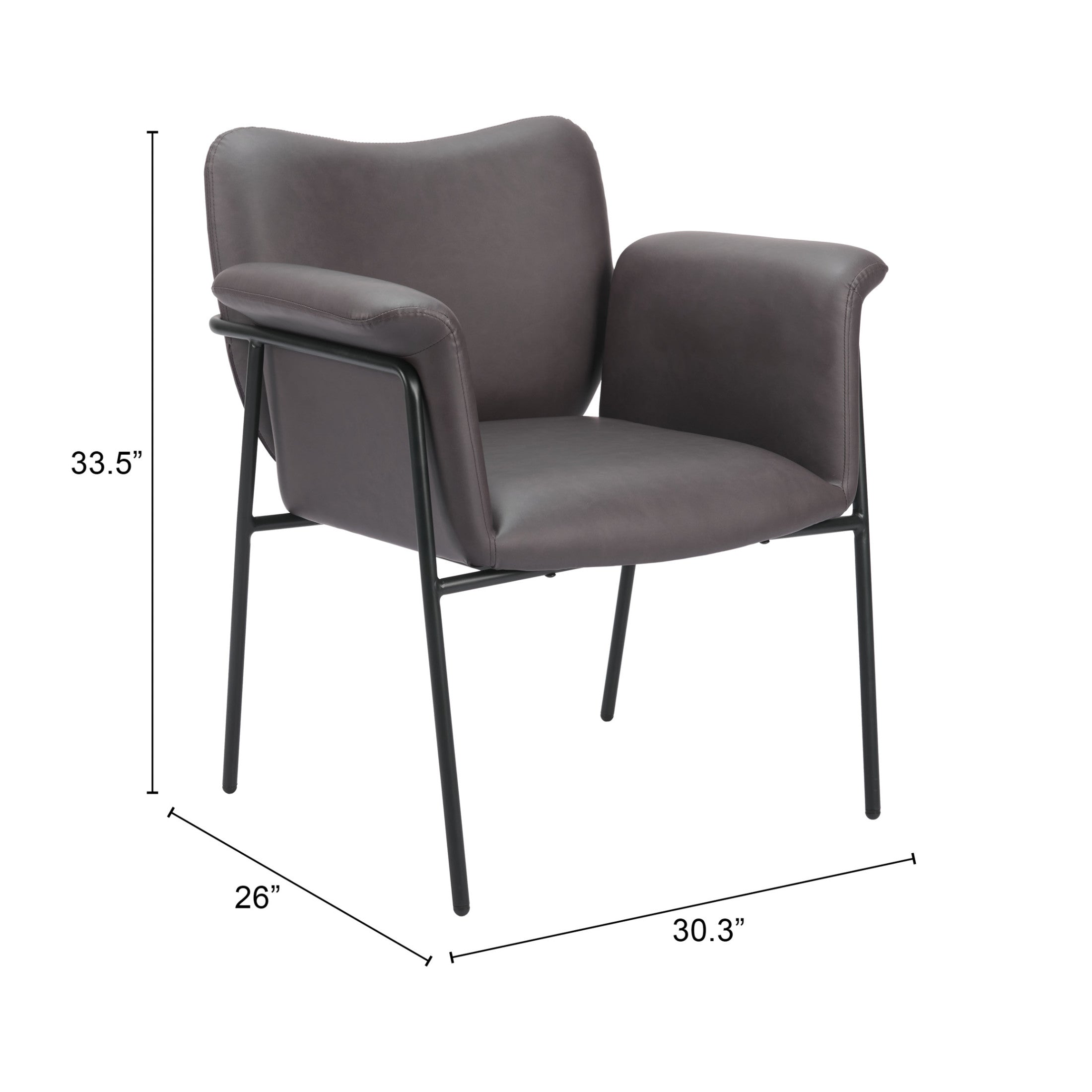 Heritage Accent Chair Brown