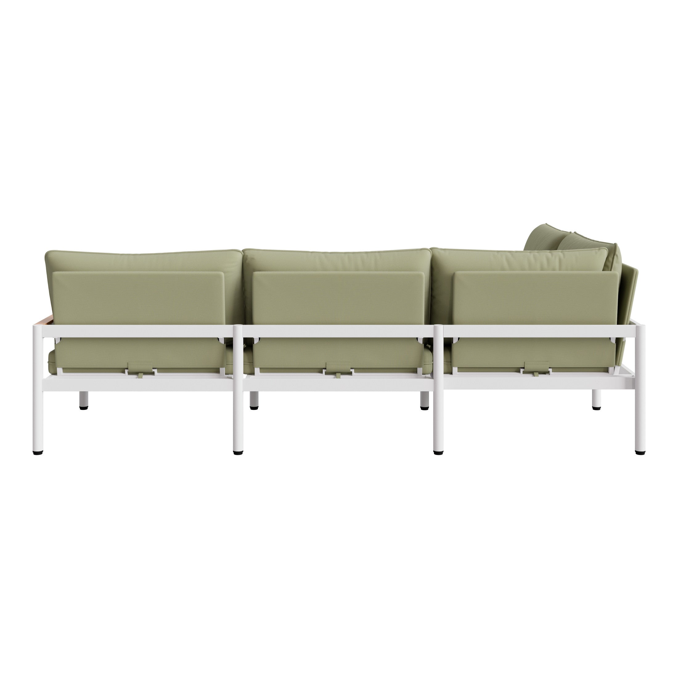 Lychee Modular Sectional Green