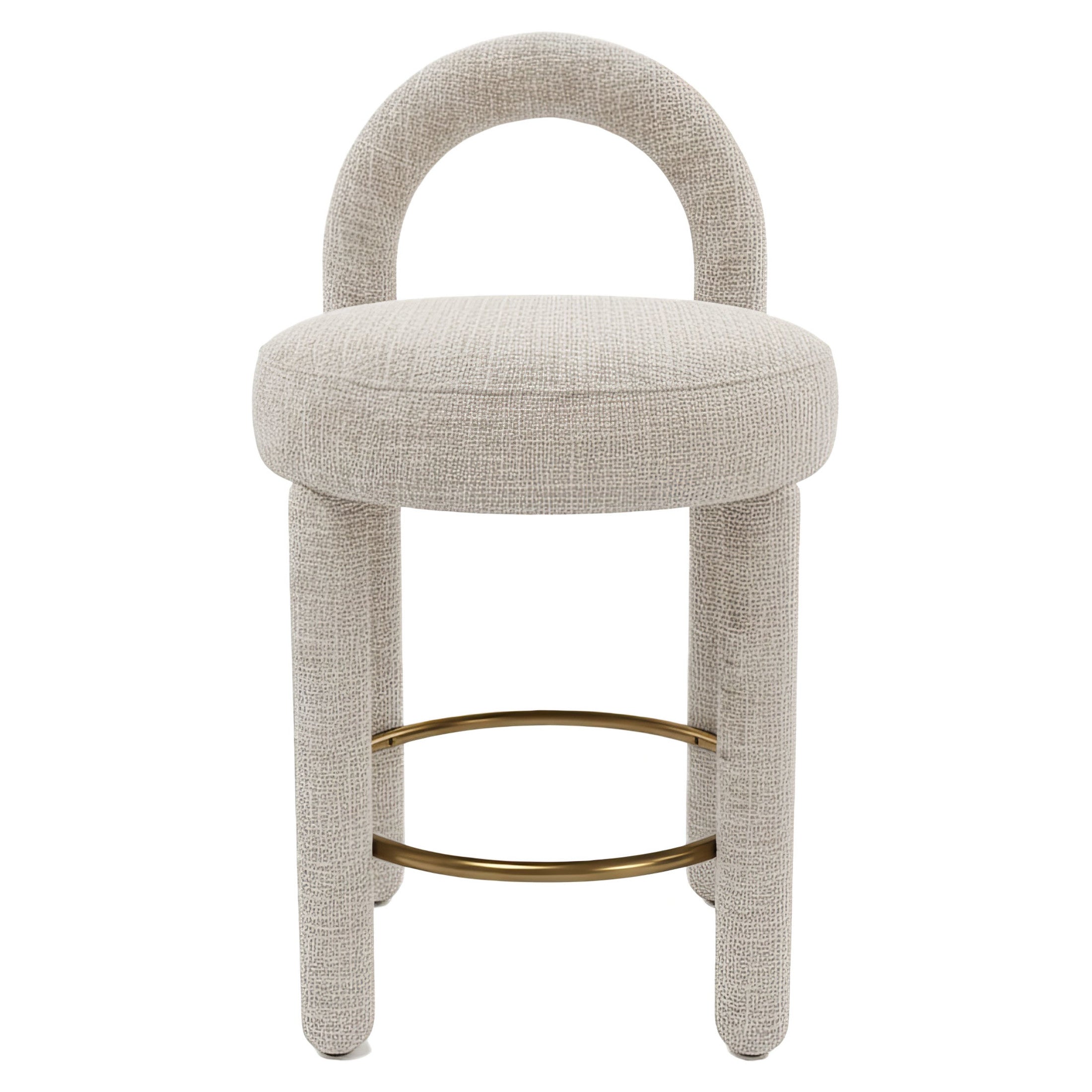 Curco Counter Stool (Set of 2) Gray