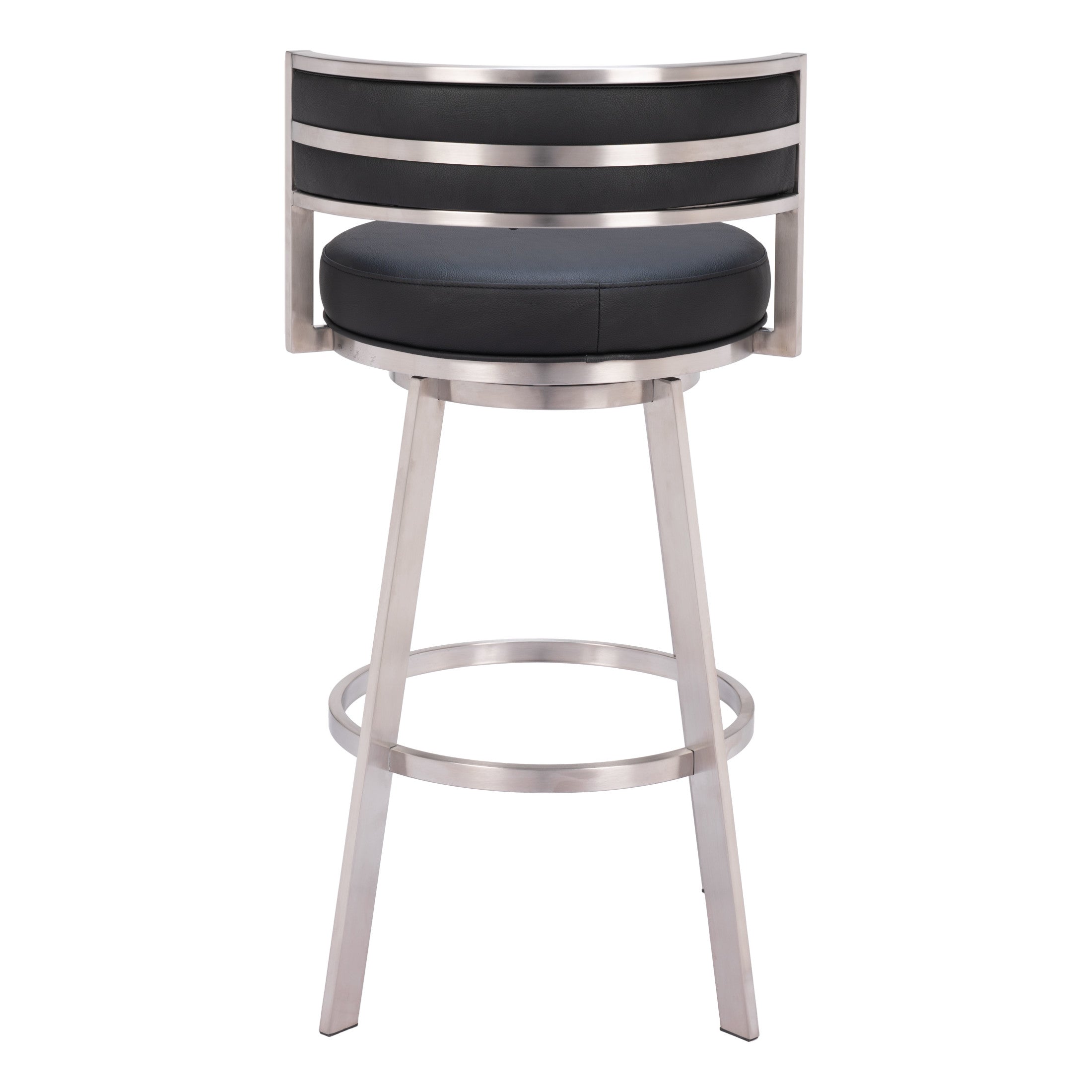 Gimsby Swivel Barstool Black