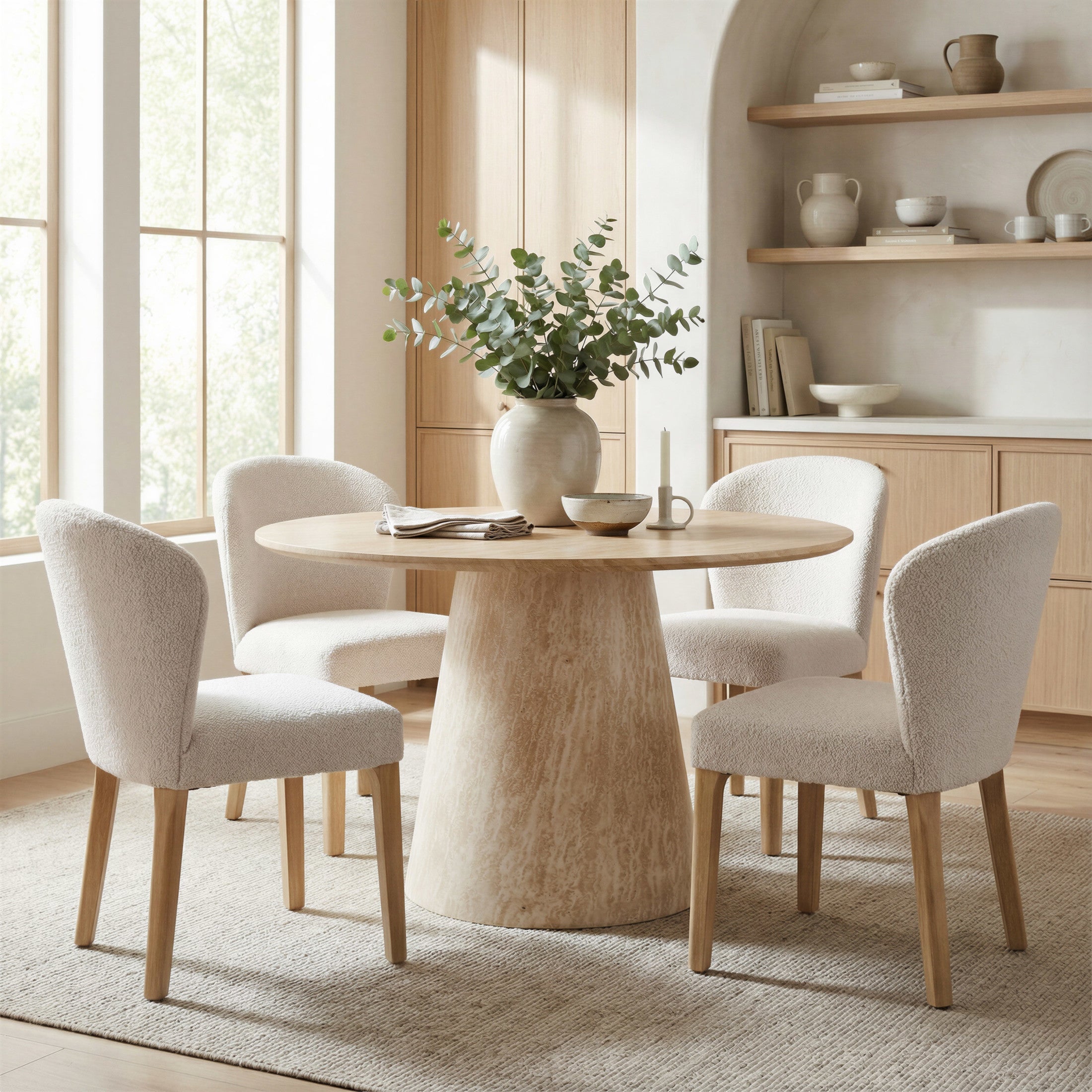 Mondstein Dining Chair (Set of 2) Ivory