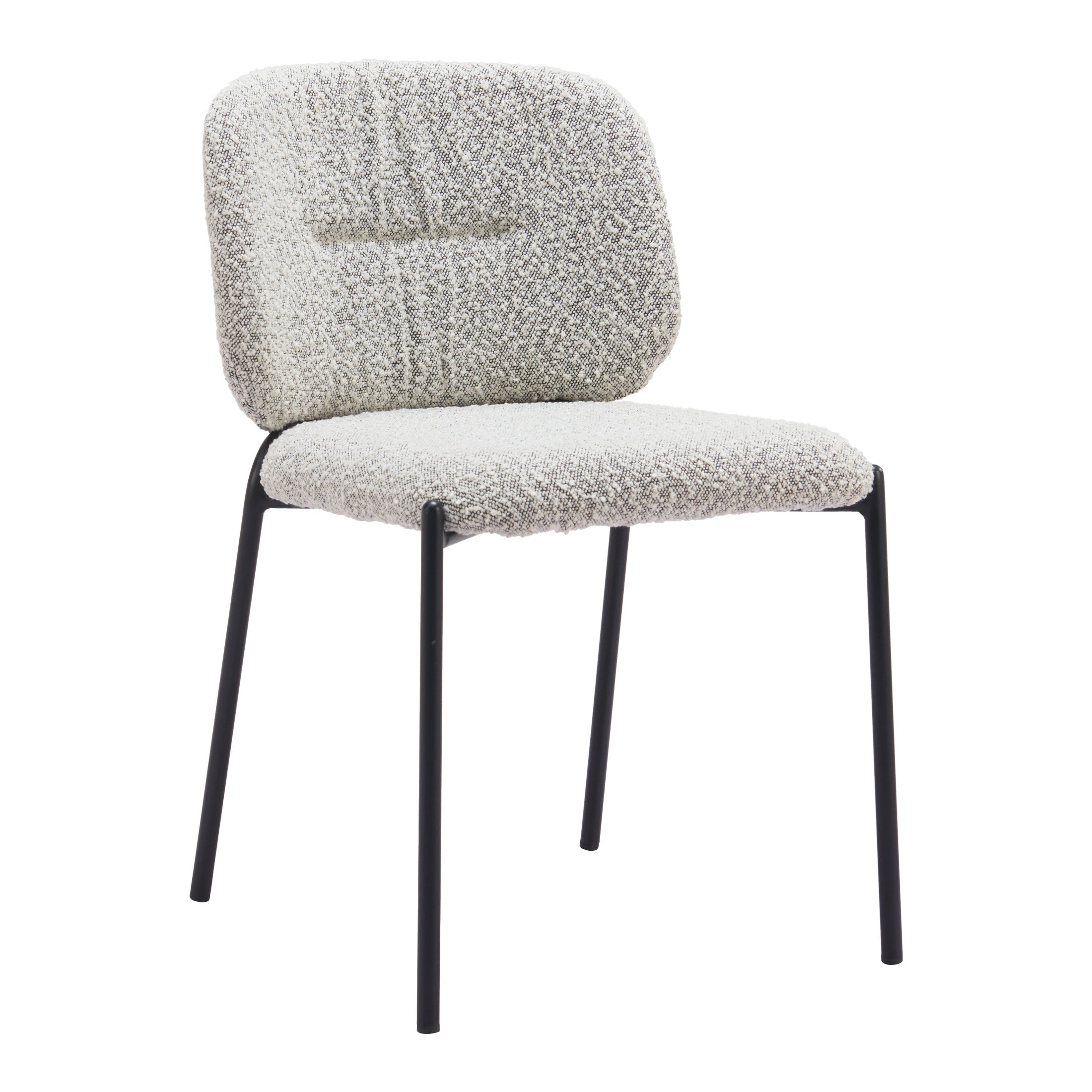 Plat Dining Chair (Set of 2) Gray