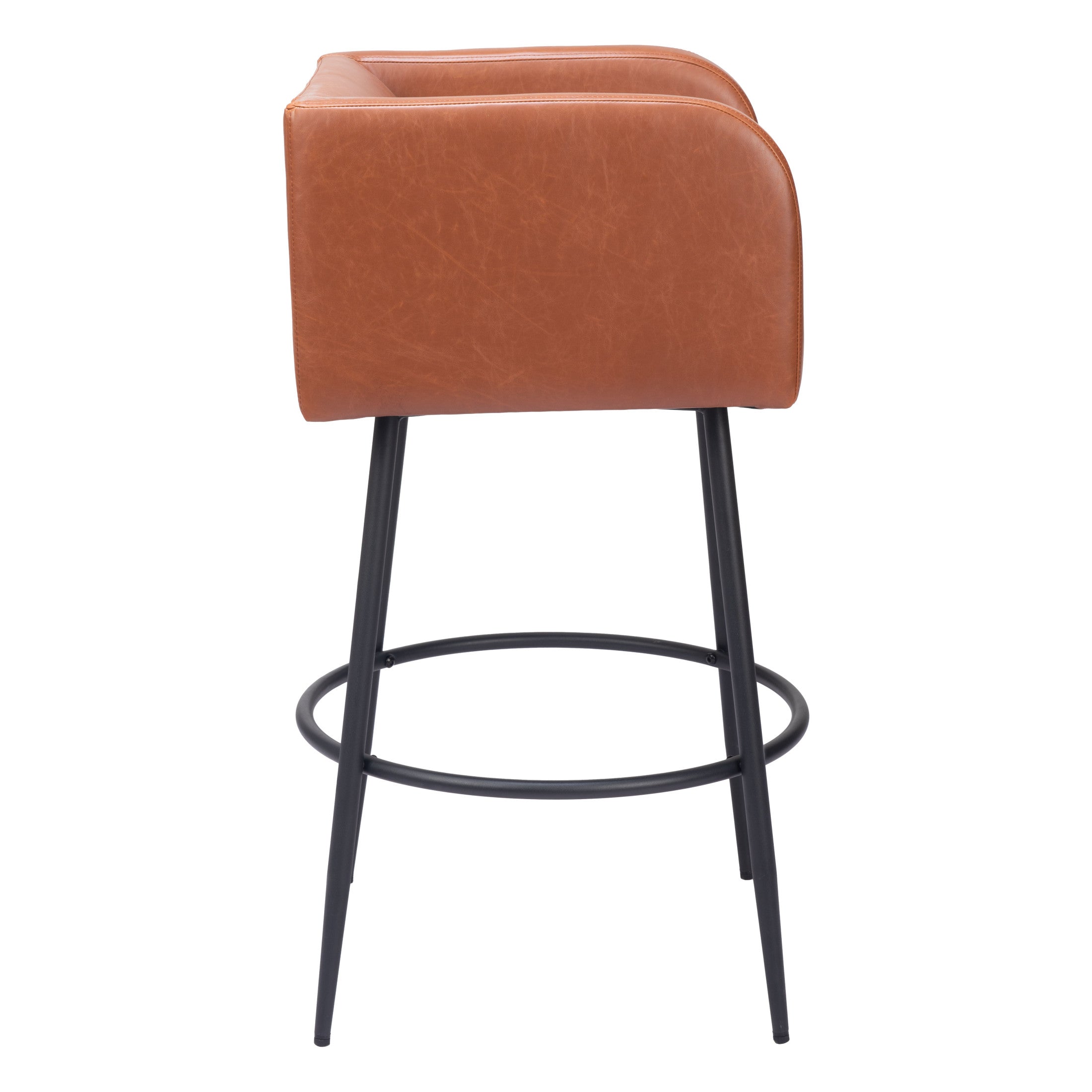 Horbat Barstool (Set of 2) Brown
