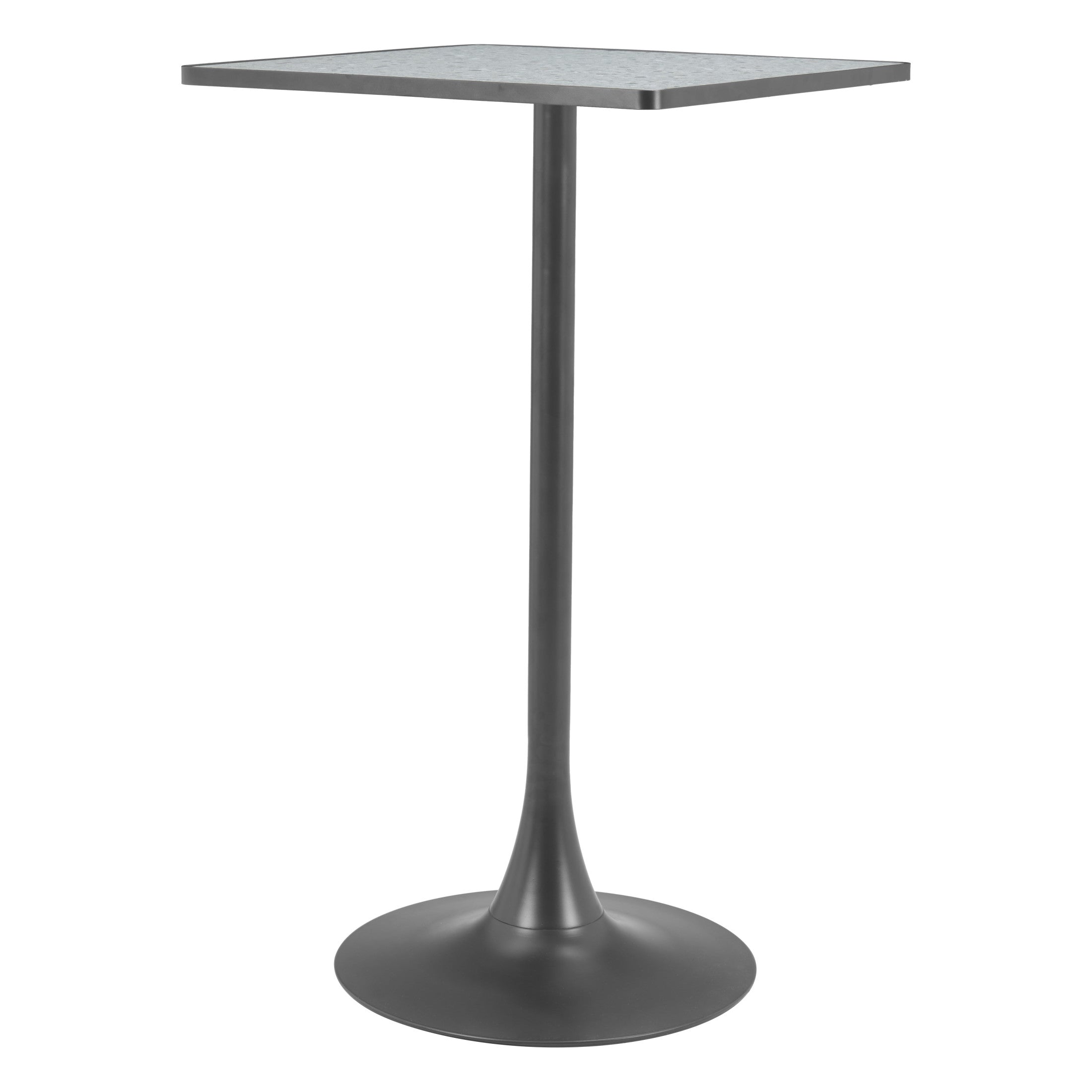 Spot Bar Table Gray & Black