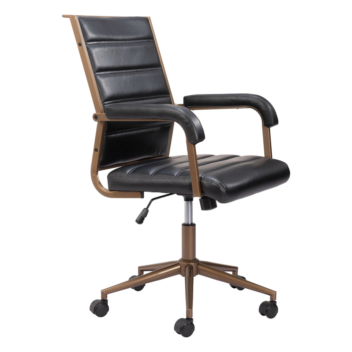 Auction Office Chair Vintage Black