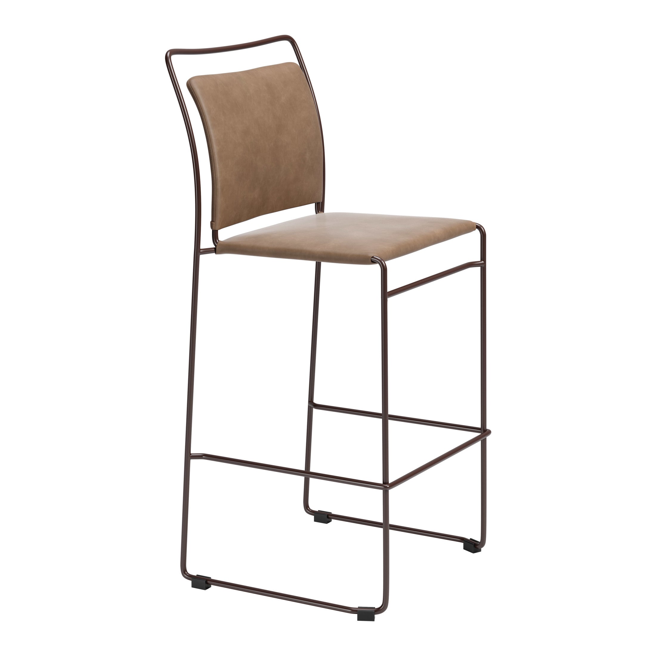 Verbena Barstool (Set of 2) Brown