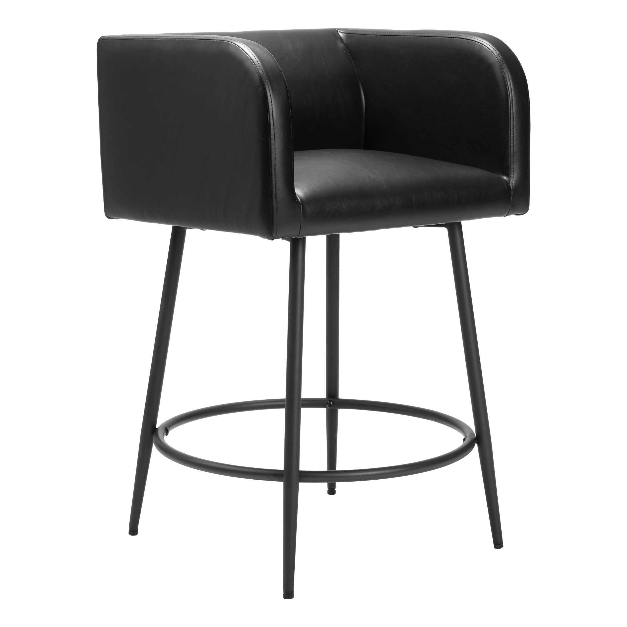 Horbat Counter Stool (Set of 2) Black