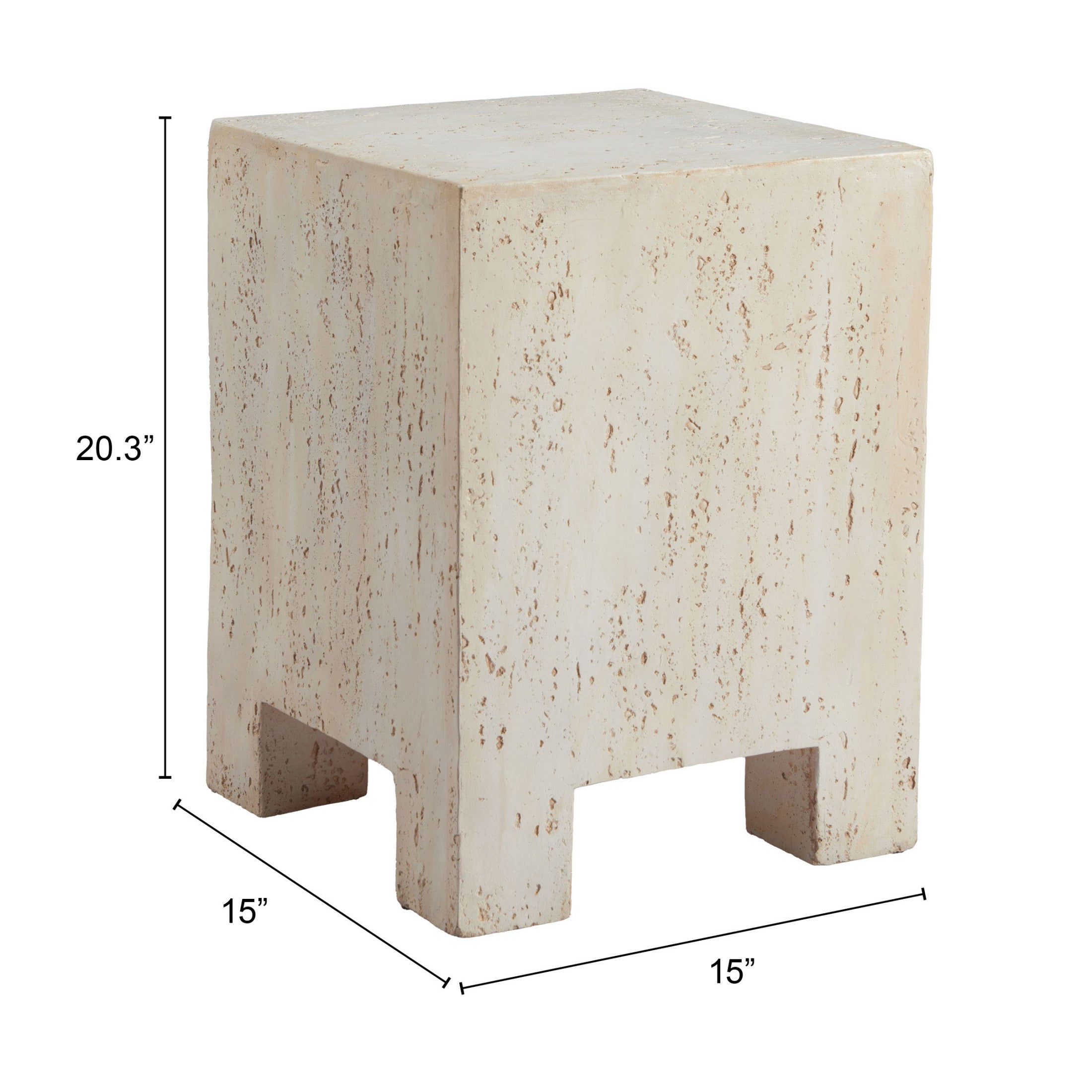 Kitara Side Table Beige