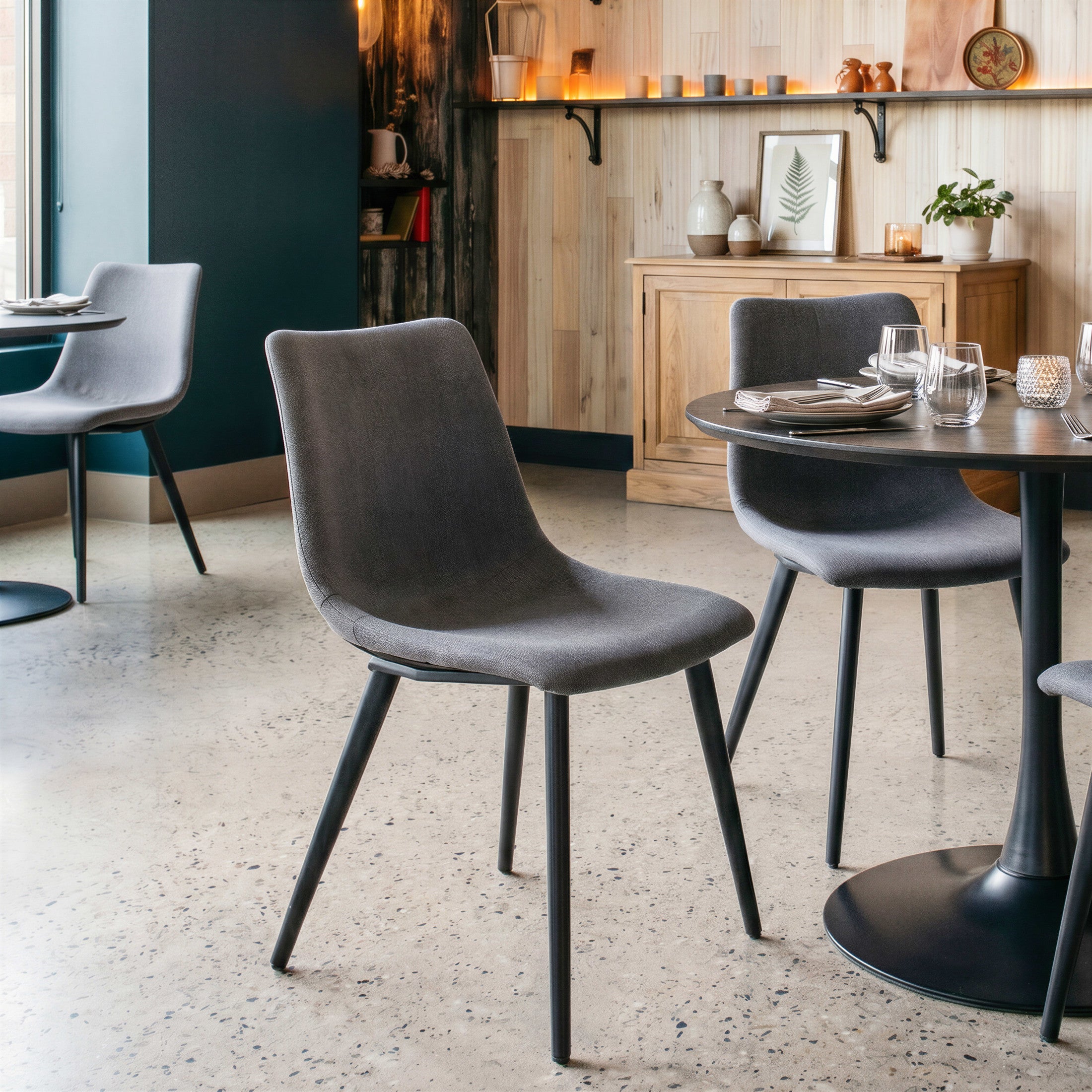 Daniel Dining Chair (Set of 2) Gray