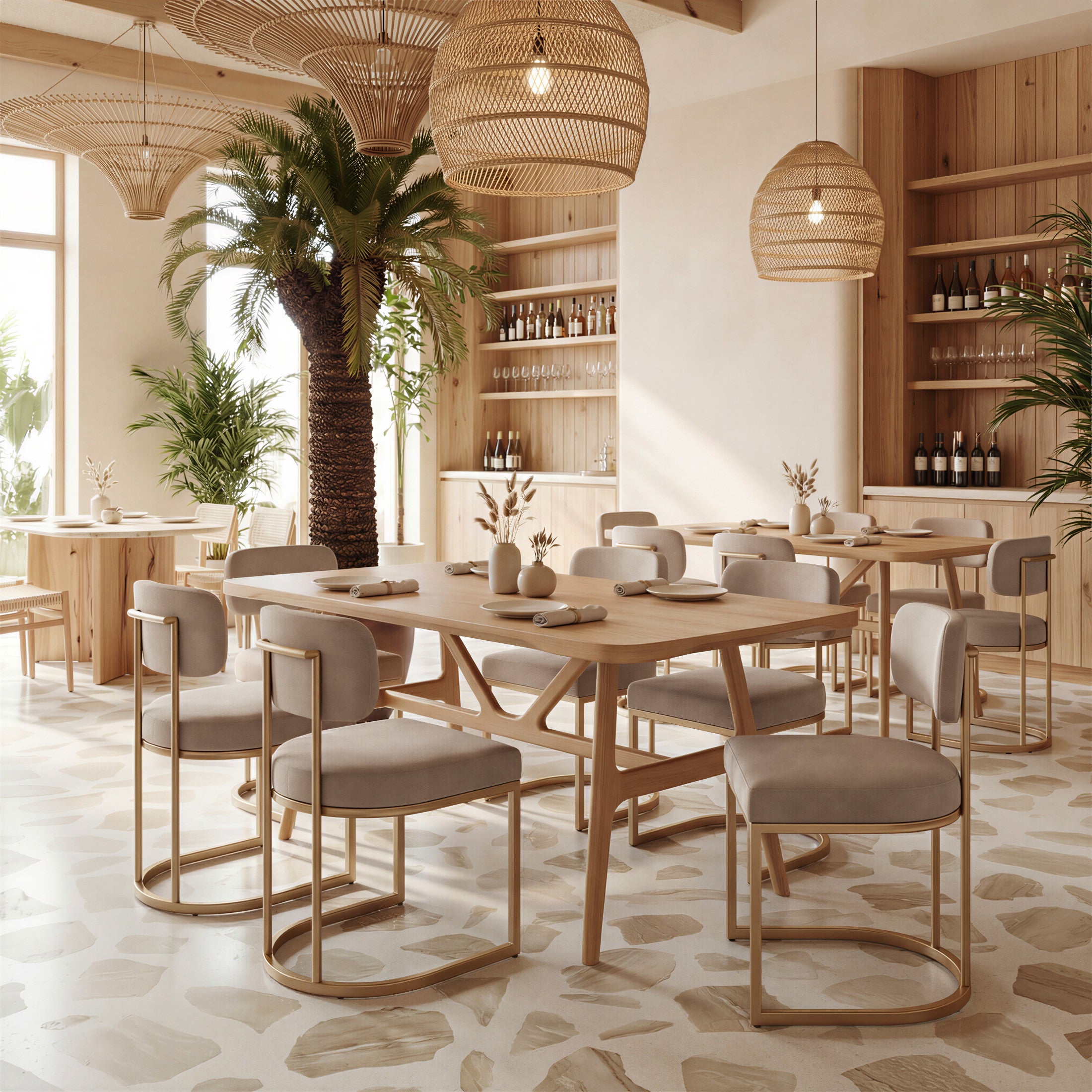 Rovina Dining Table Natural