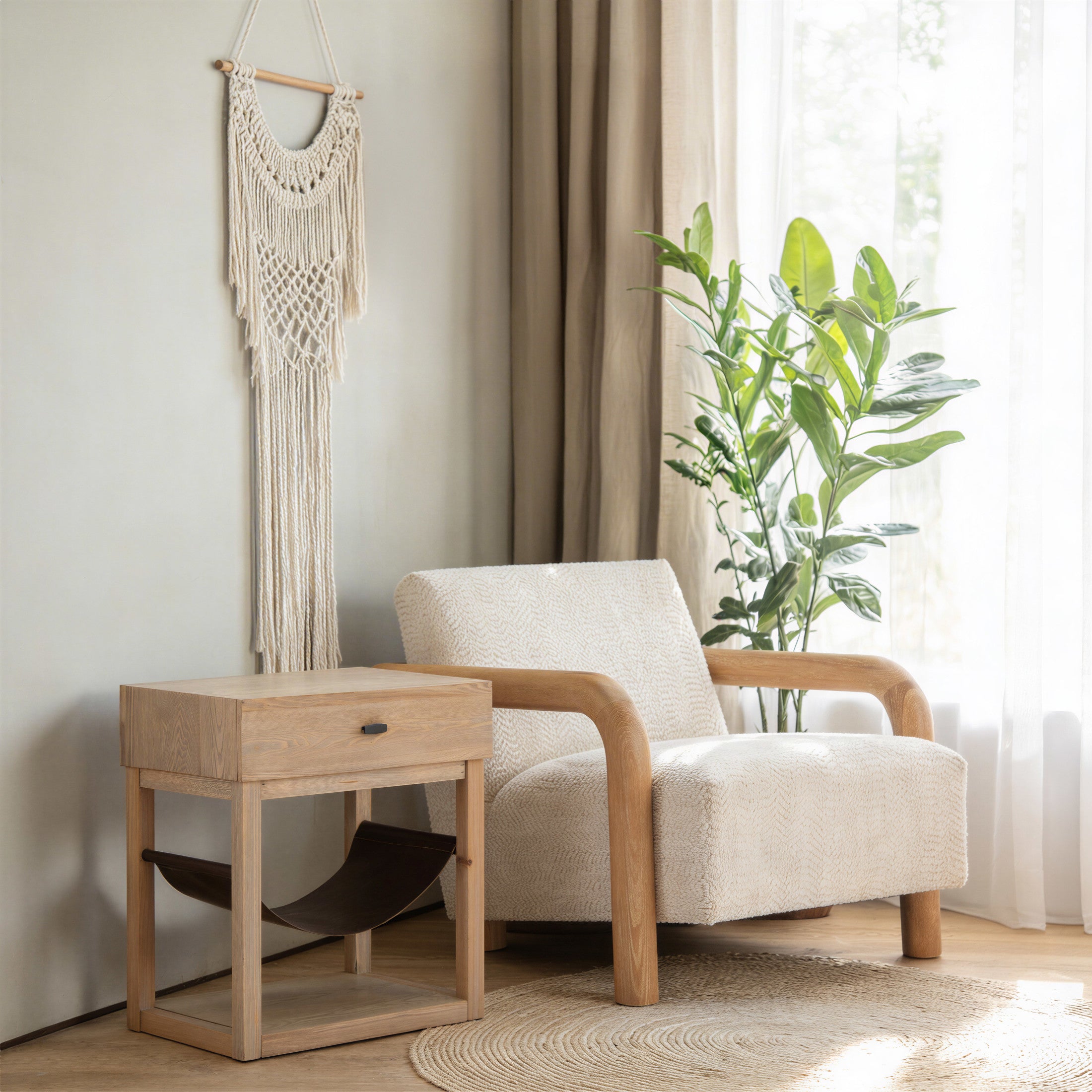 Haram Side Table Natural
