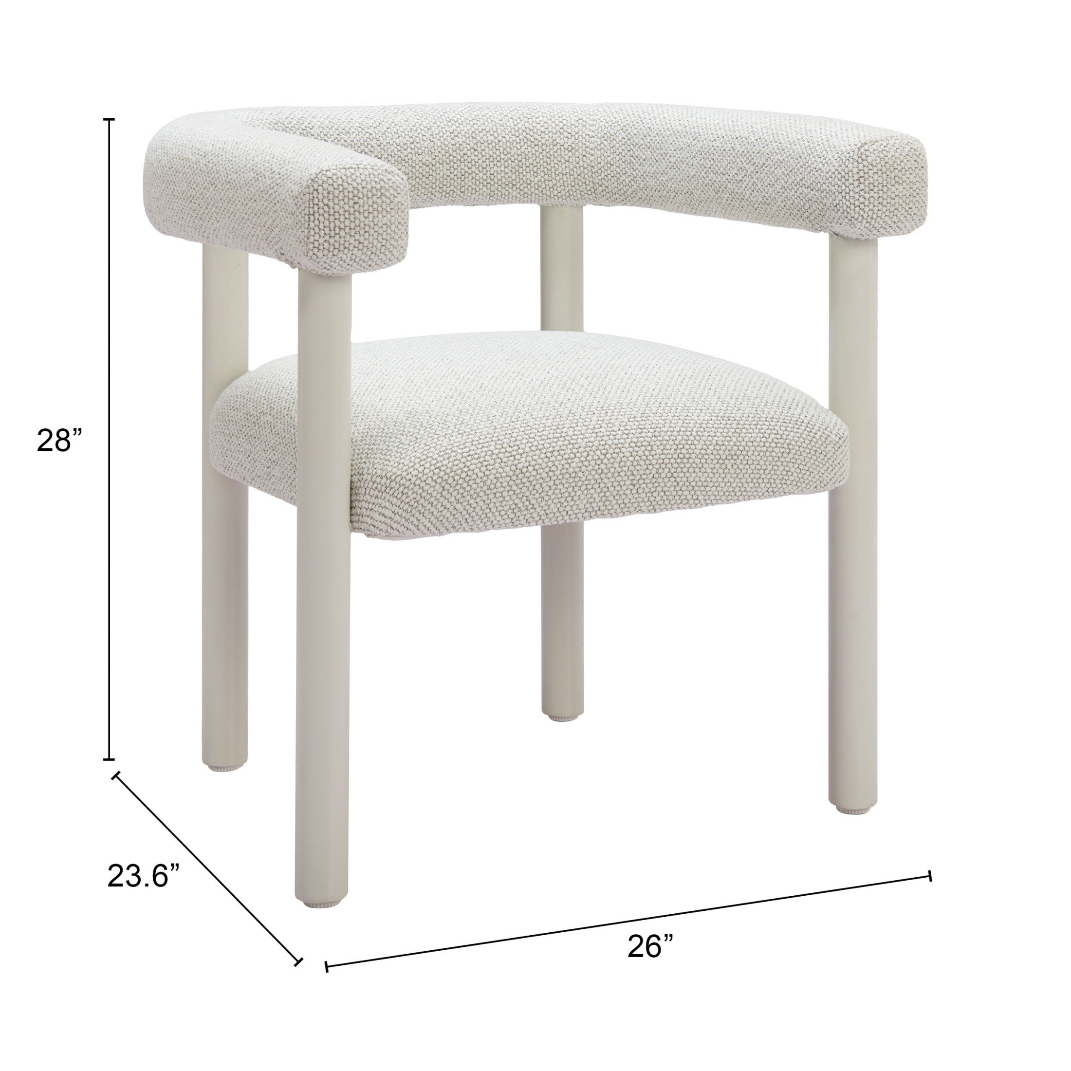 Sunbath Dining Chair (Set of 2) White