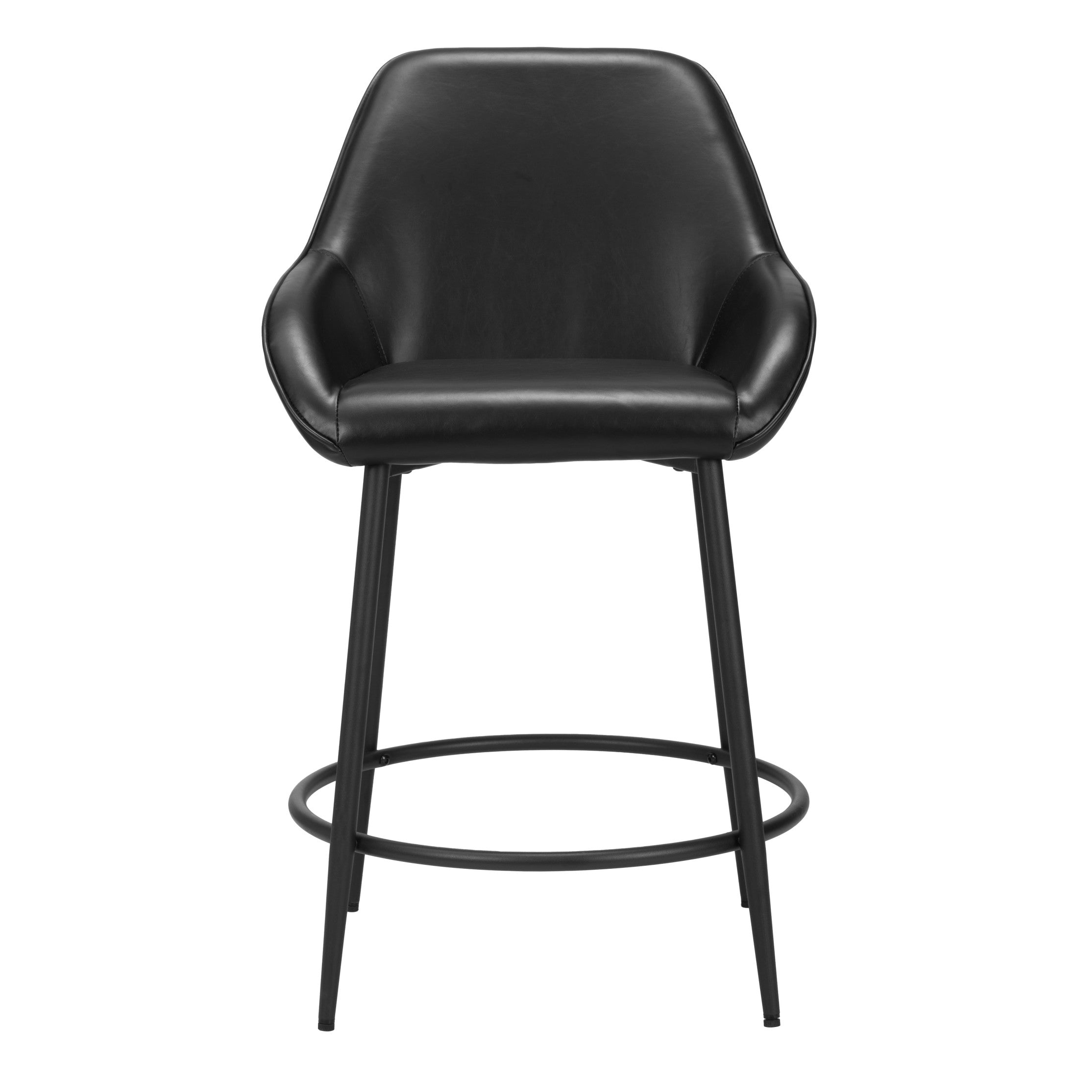 Vila Counter Stool (Set of 2) Black