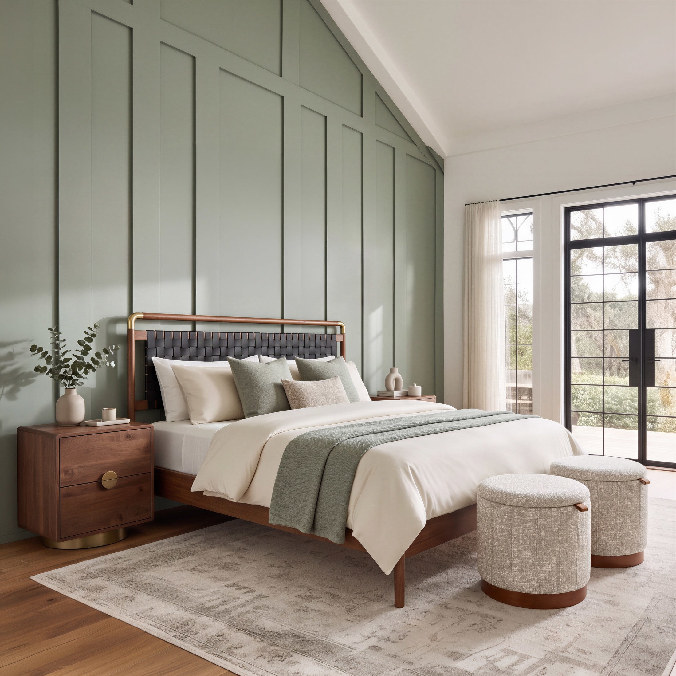 Fije Storage Ottoman Gray