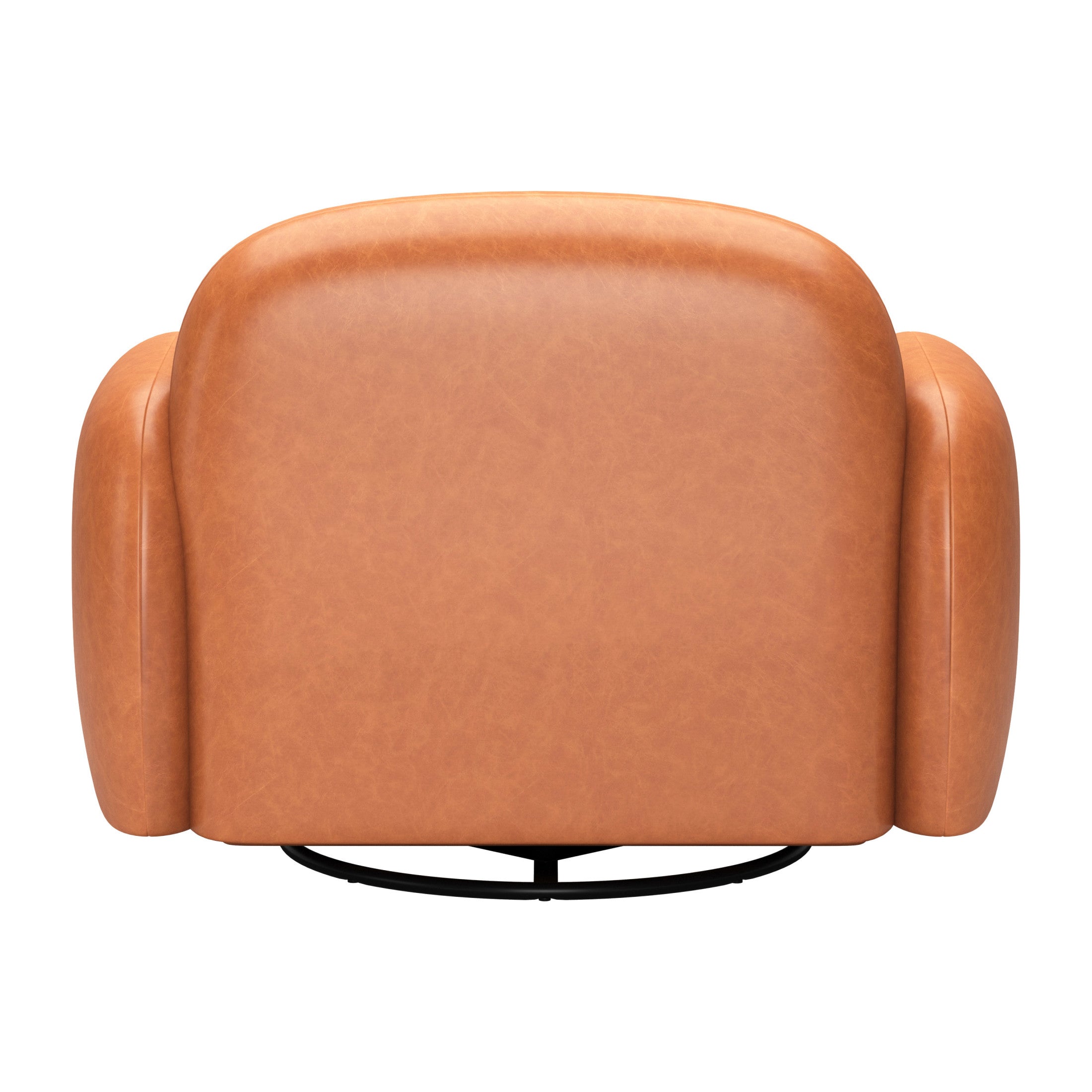 Cleo Swivel Chair Brown