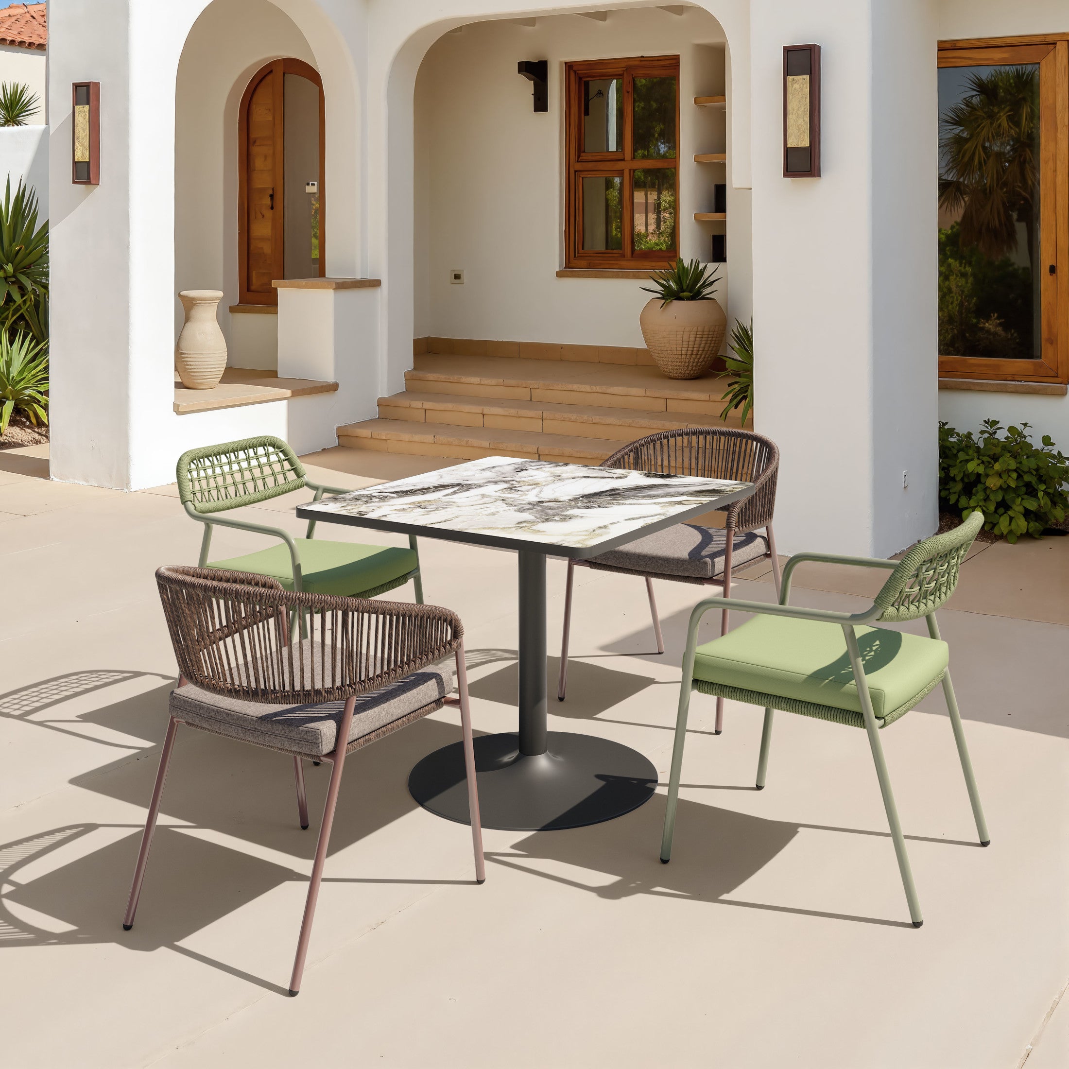 Skye Dining Chair (Set of 2) Brown