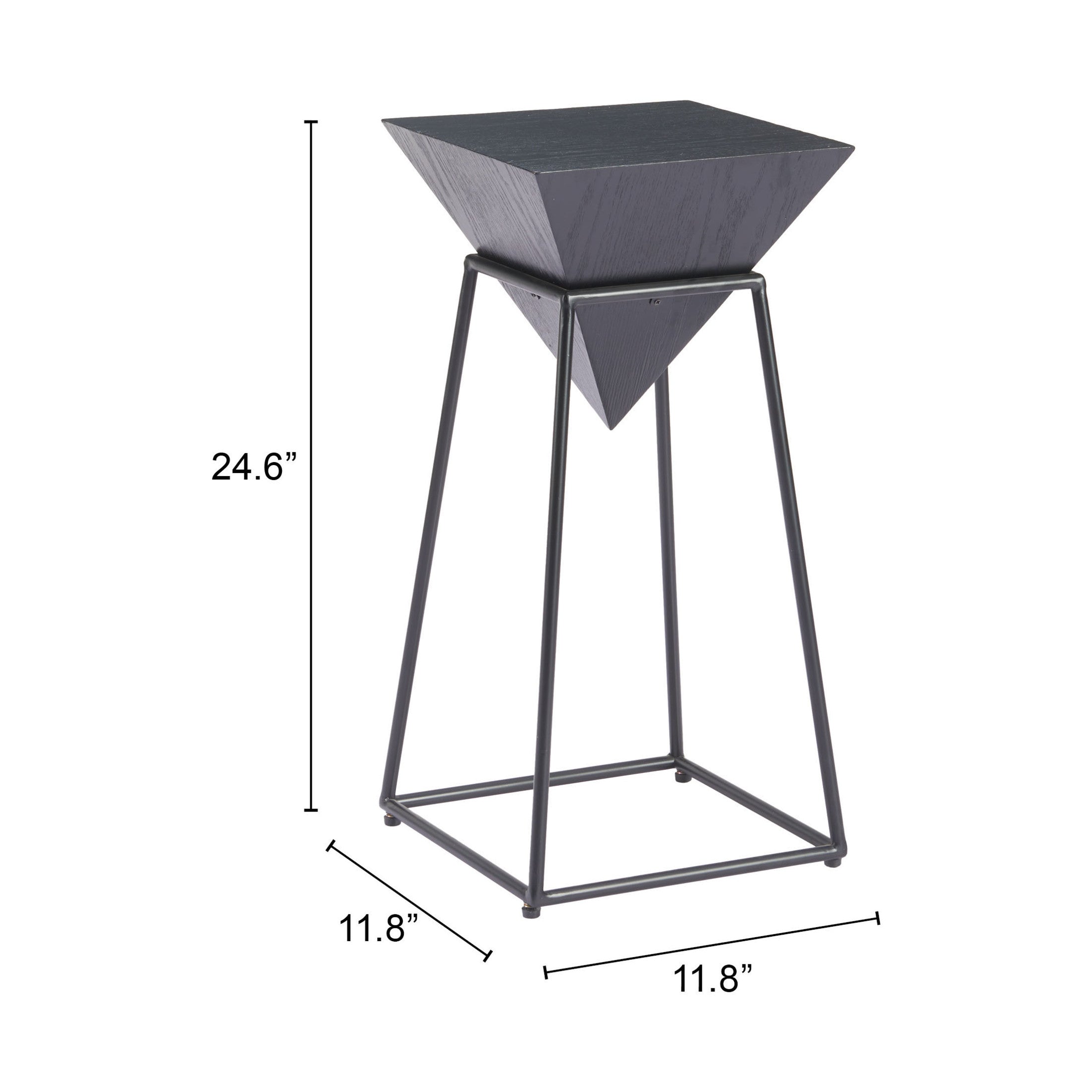Pira Side Table Black