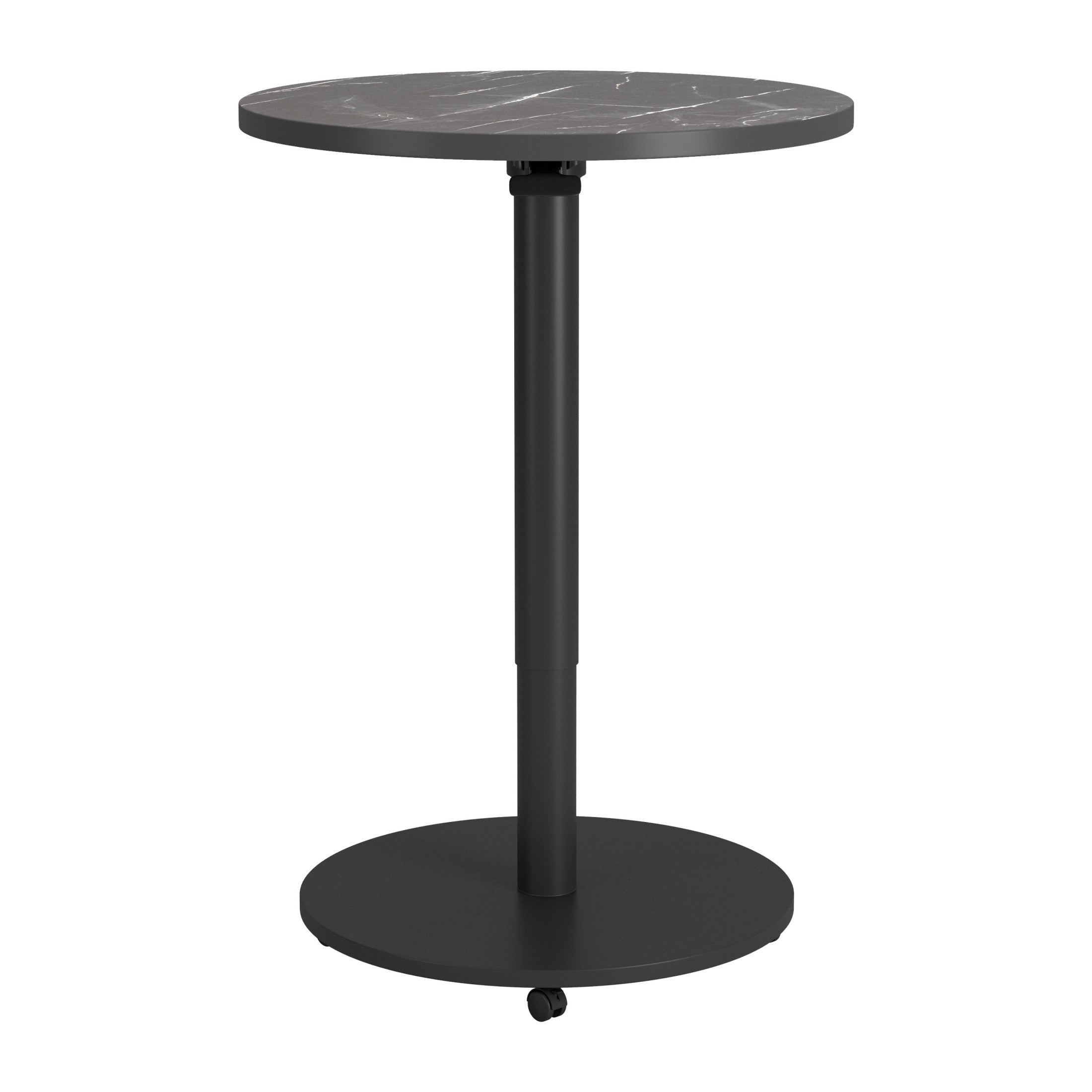Mule Adjustable Bar Table Black