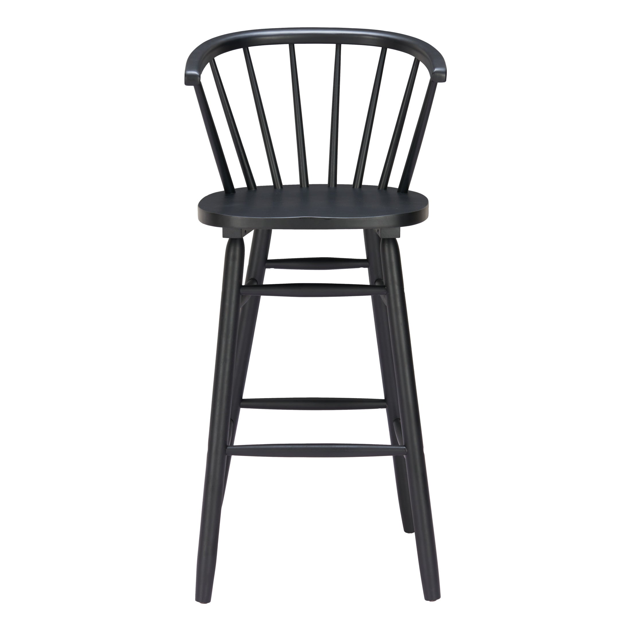 Stenger Barstool (Set of 2) Black