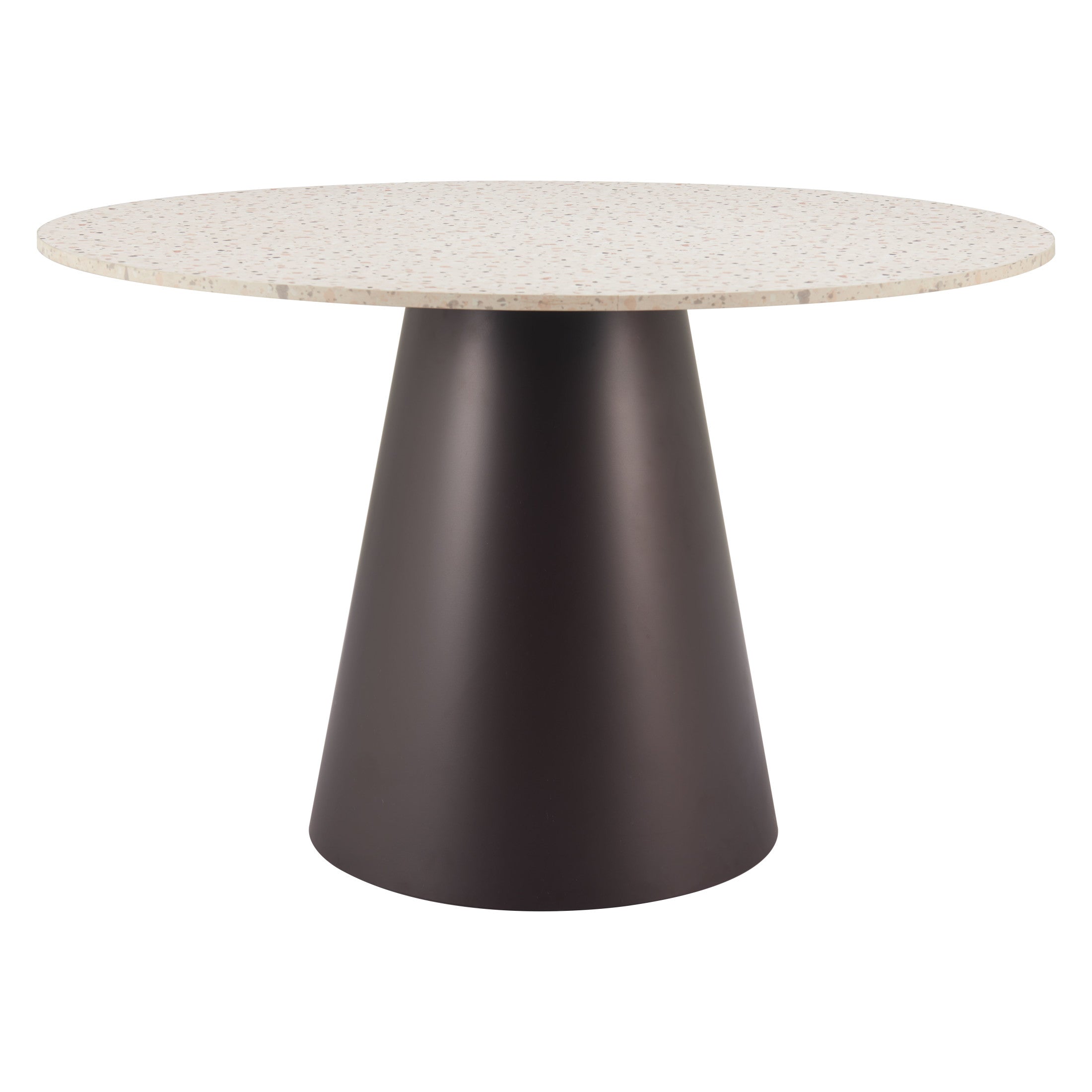 Jorf Dining Table Beige & Bronze