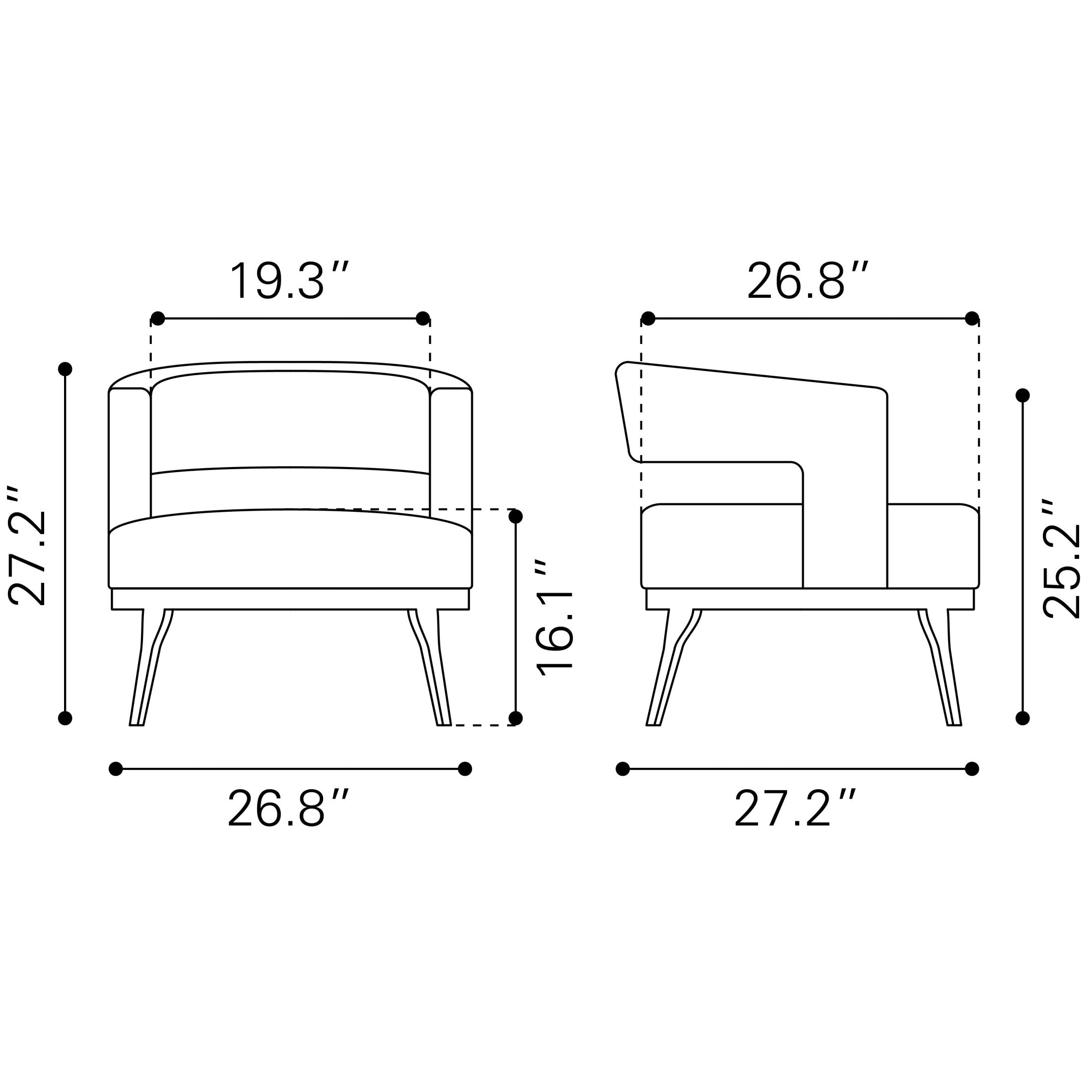 Penryn Accent Chair Beige