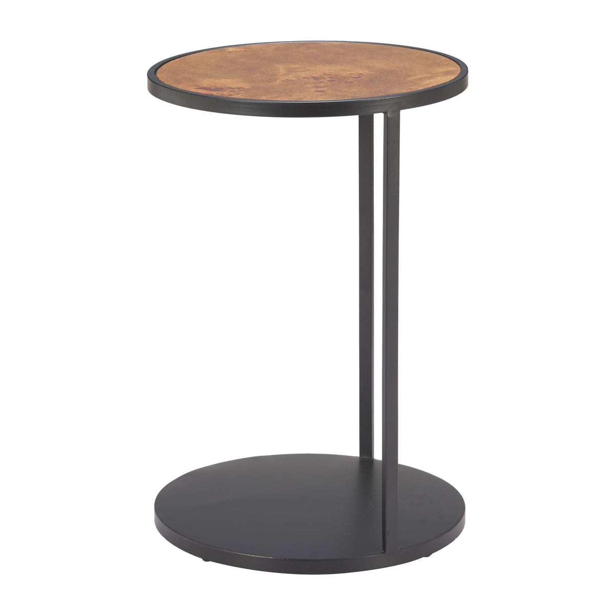 Nodo Side Table Brown & Black