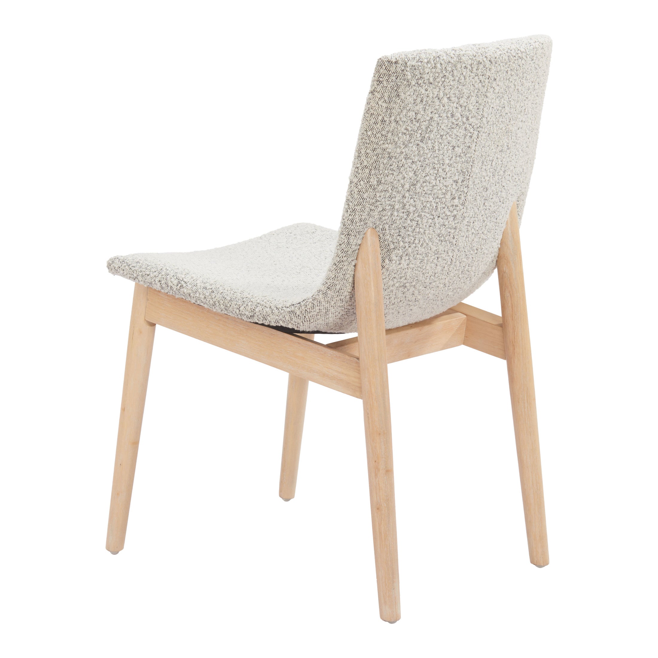 Raha Dining Chair (Set of 2) Gray & Whitewashed