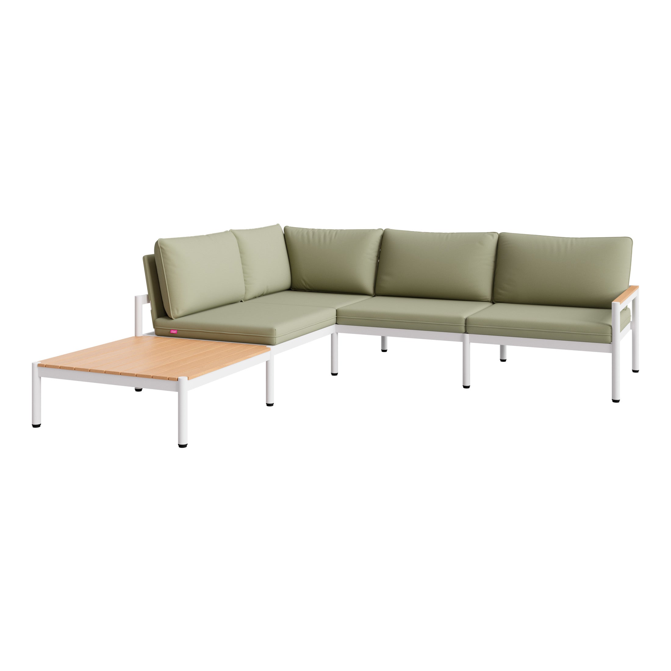 Lychee Modular Sectional Green