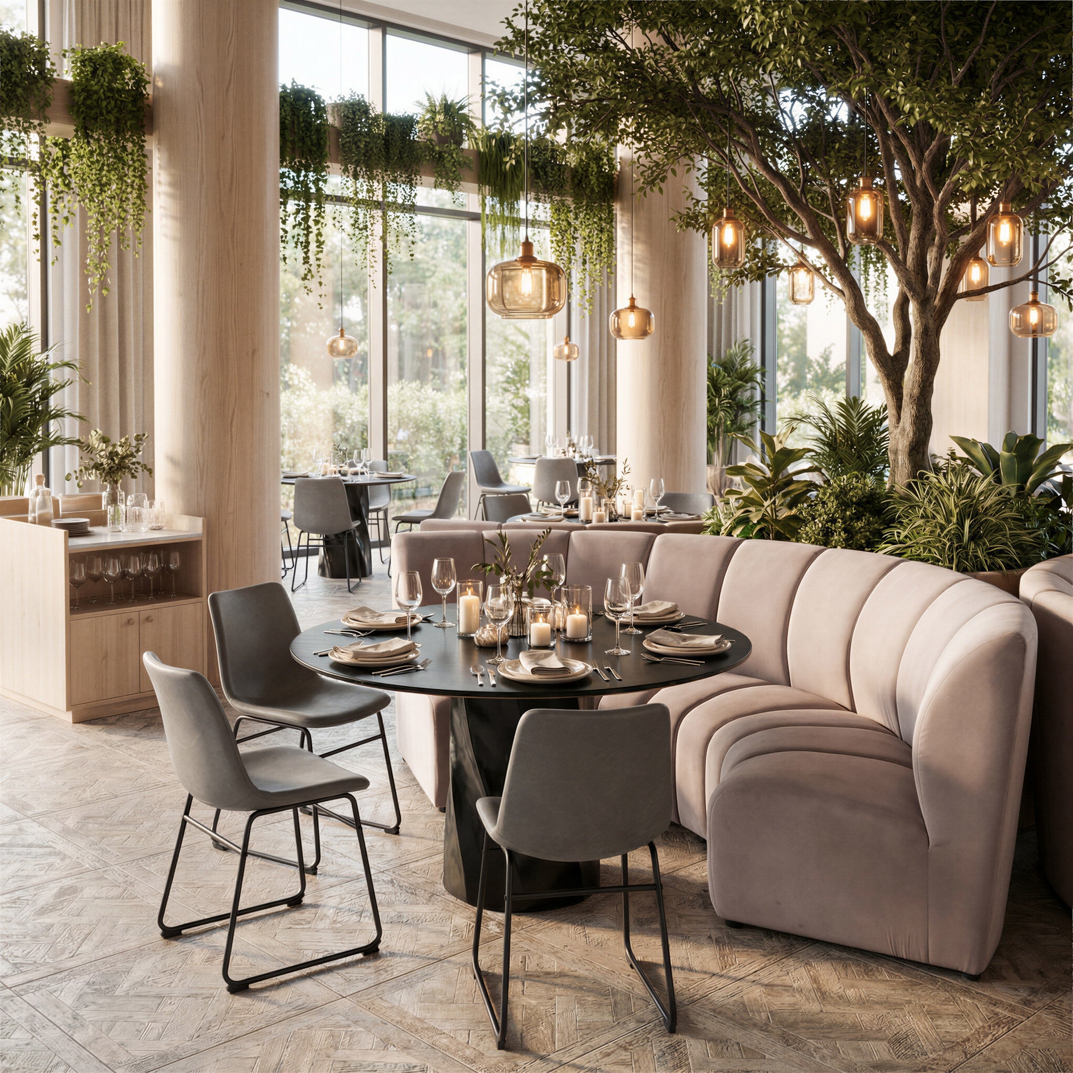 Kuro Dining Table Black