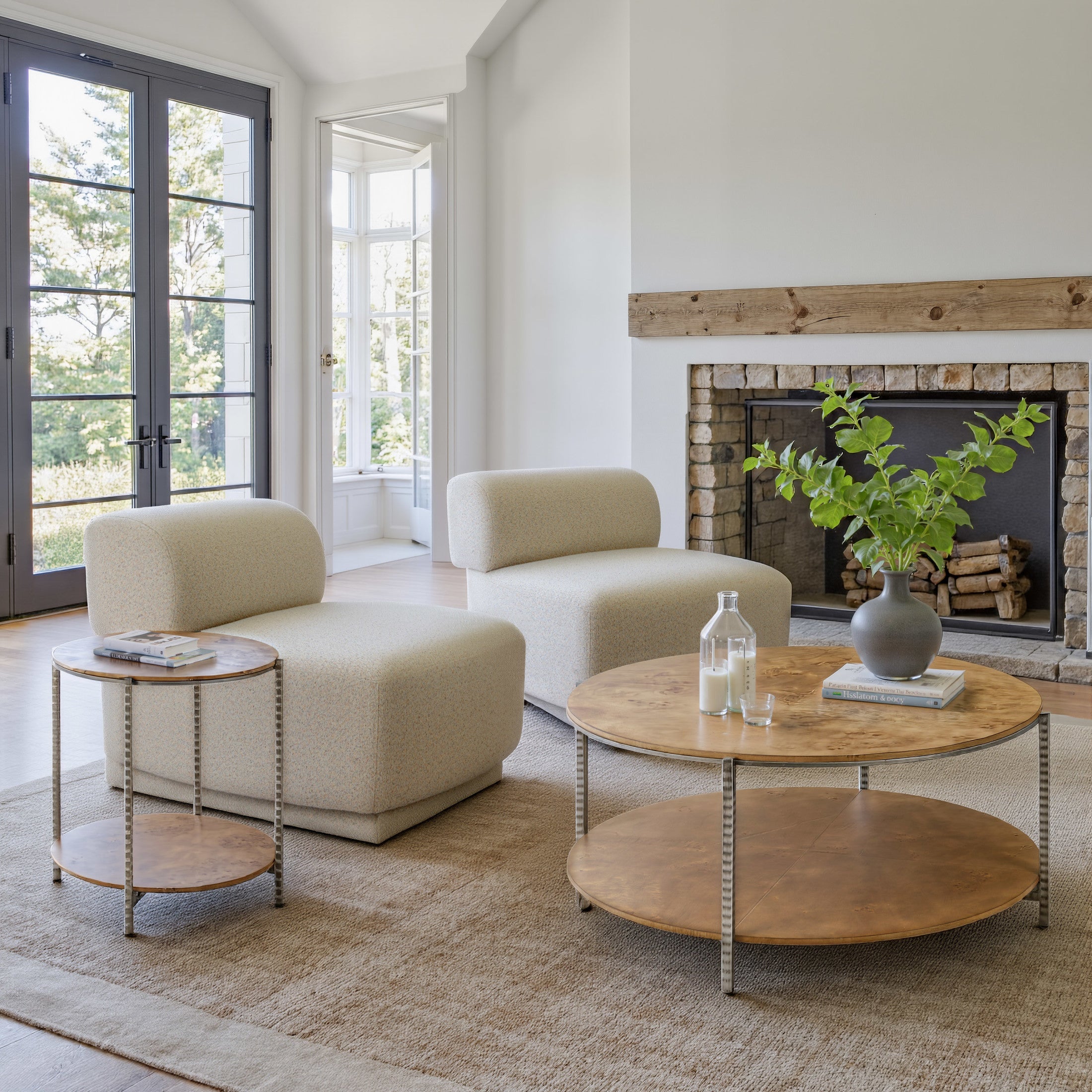 Adna Coffee Table Brown