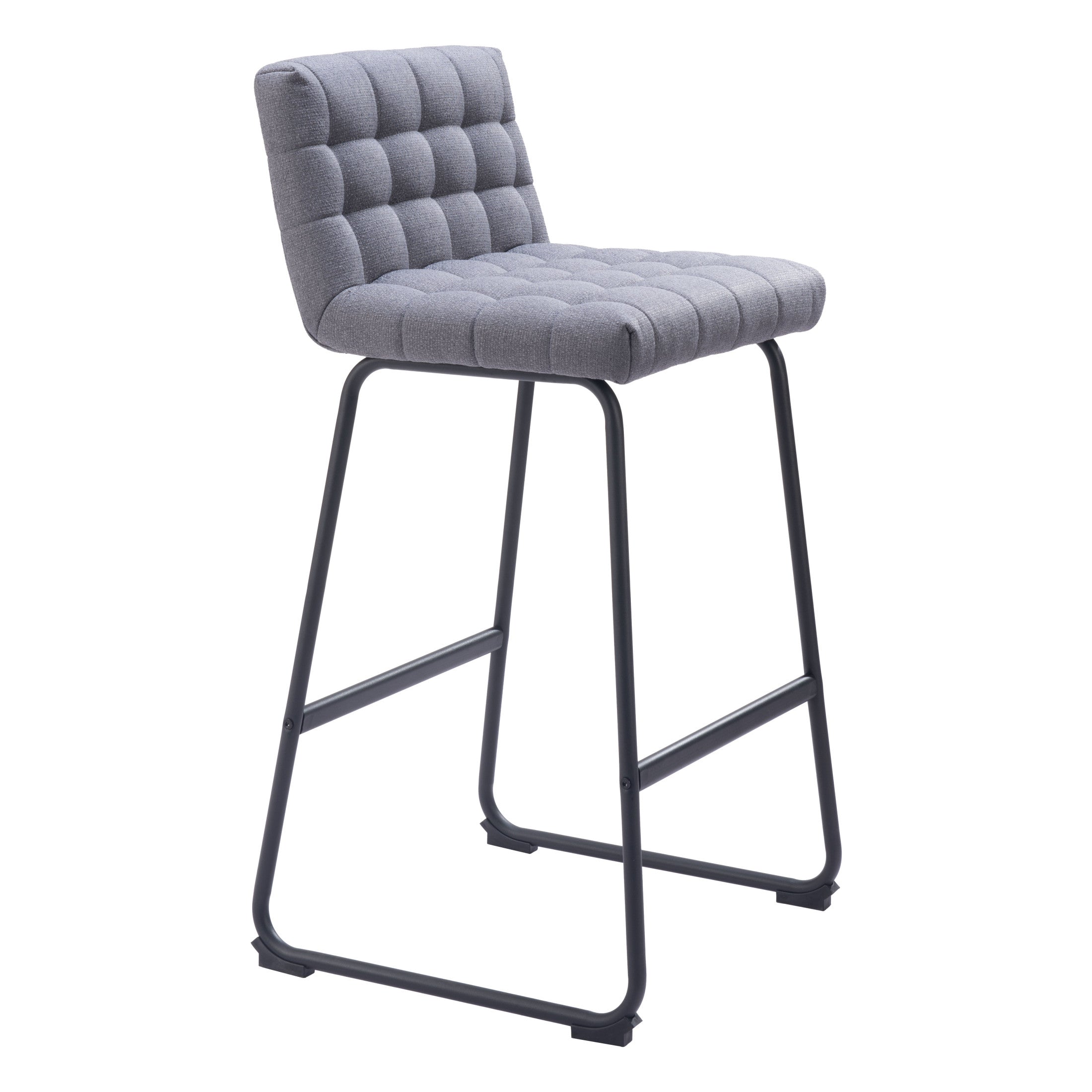 Pago Barstool (Set of 2) Gray