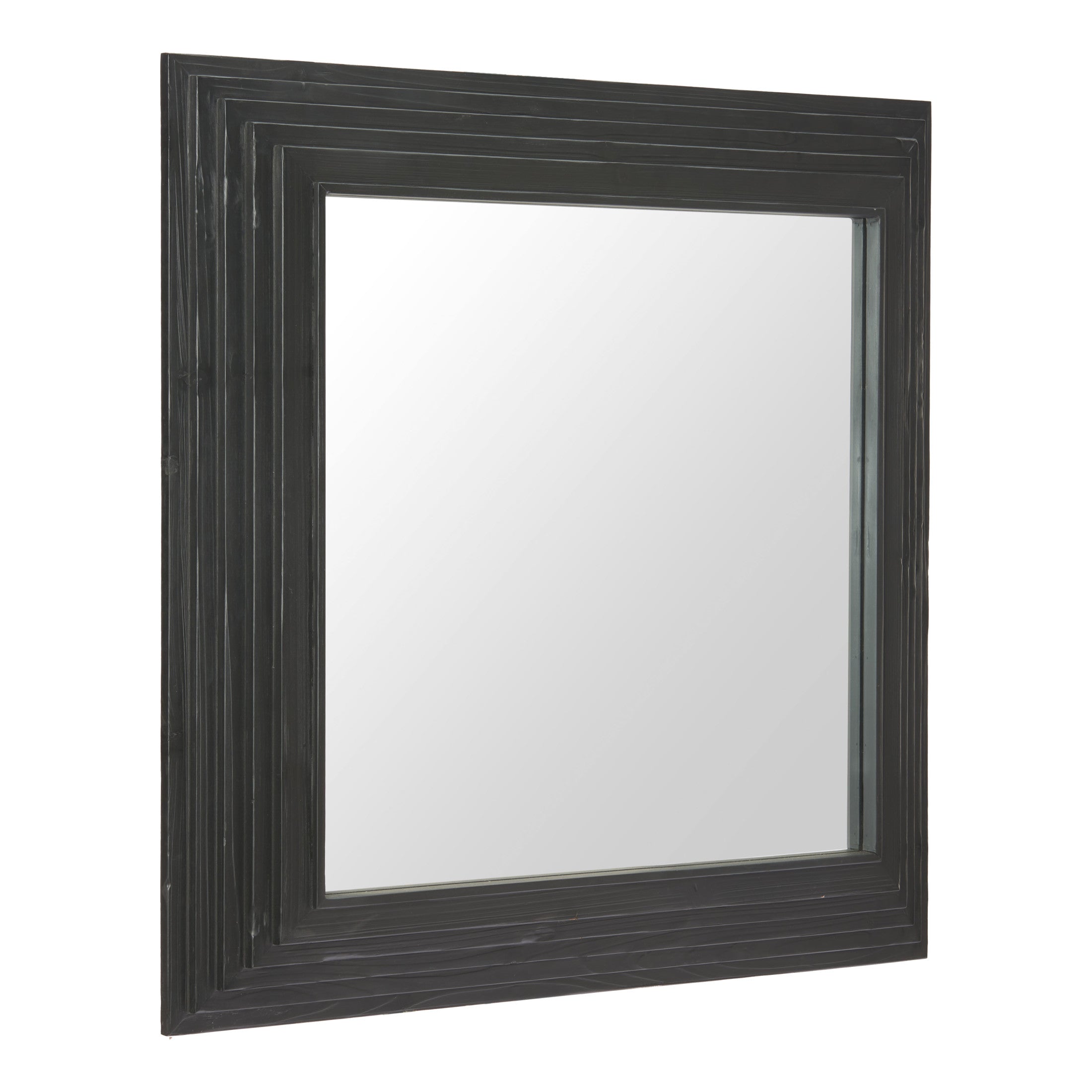 Kare Mirror Black