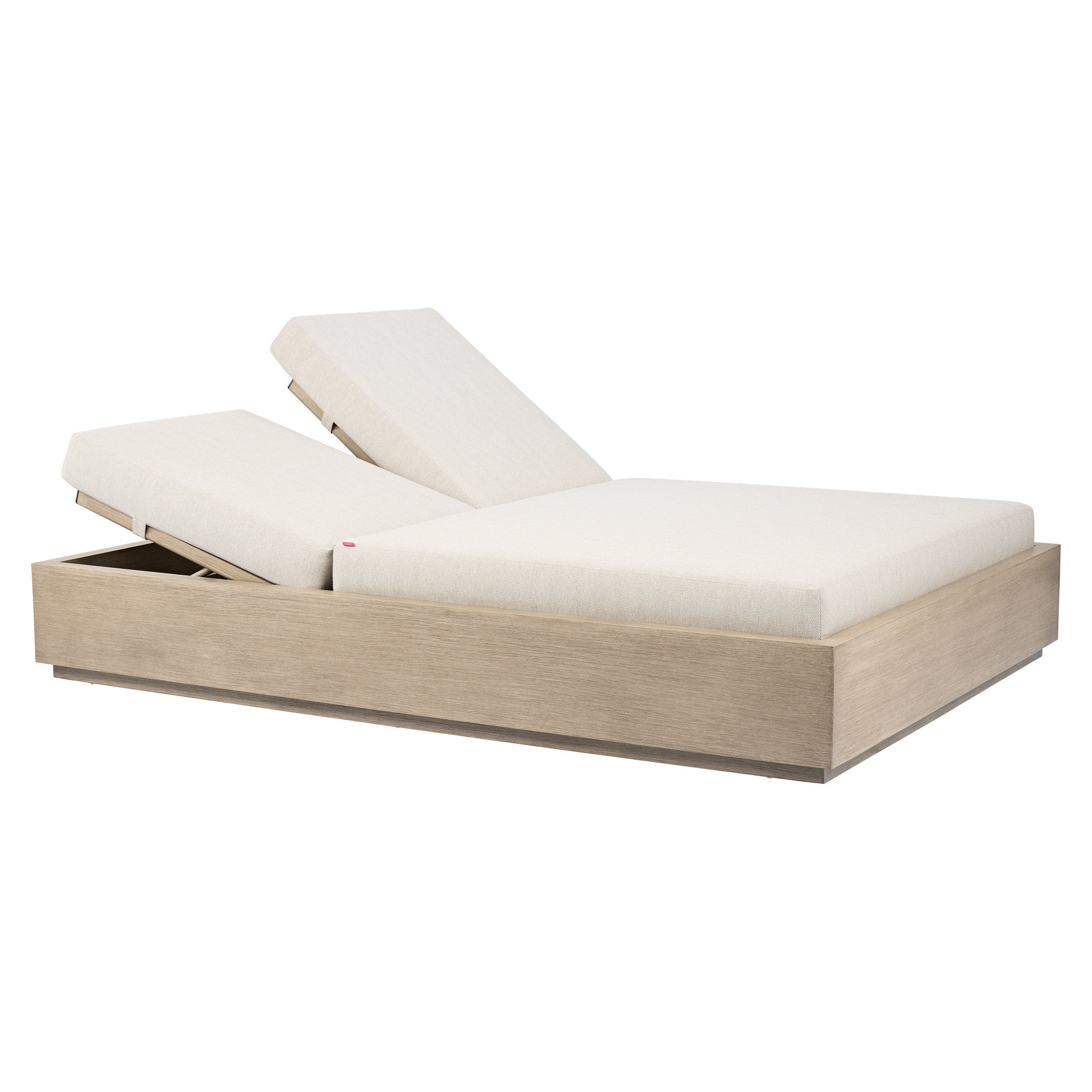 Varadero Beach Double Chaise Gray