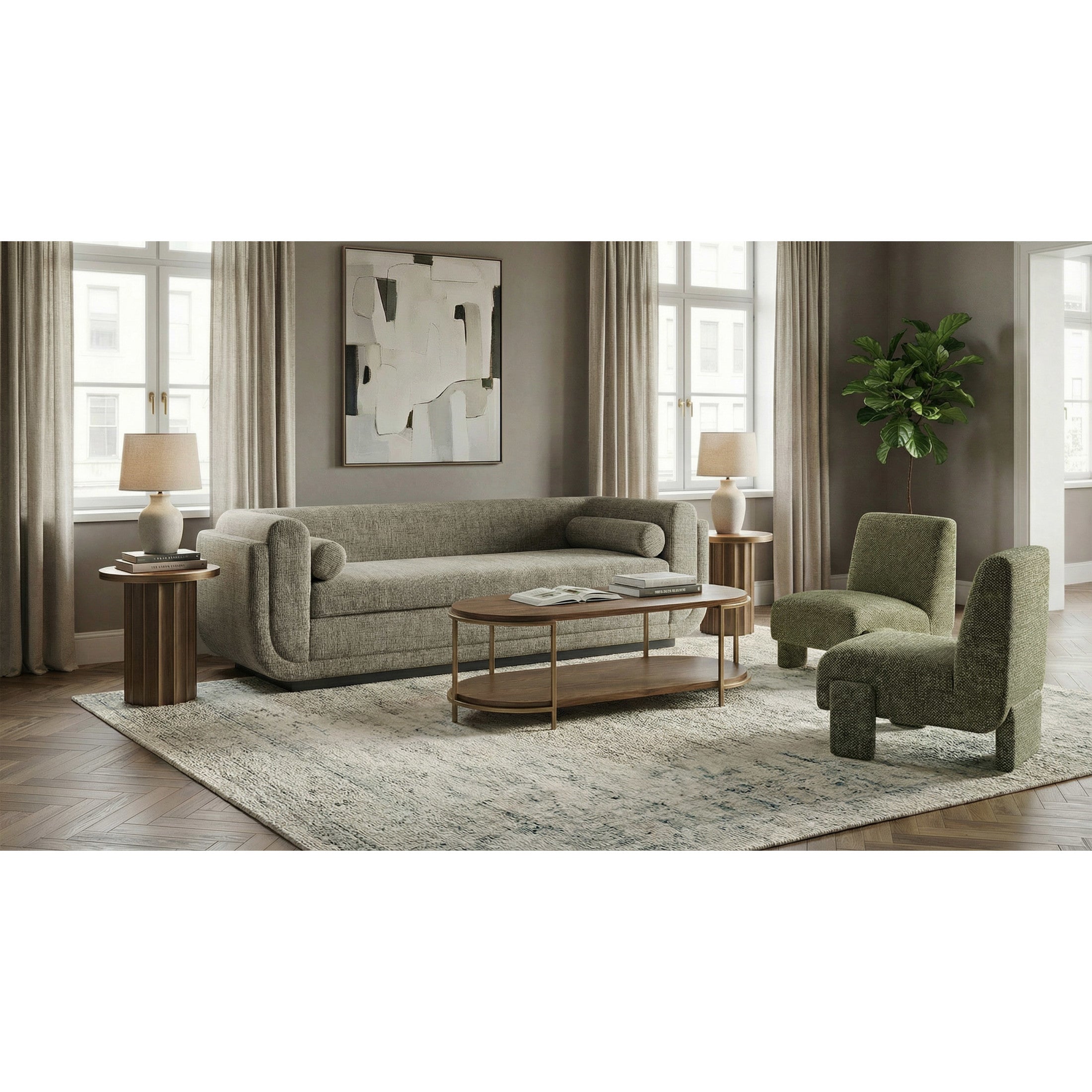 Niju Coffee Table Brown