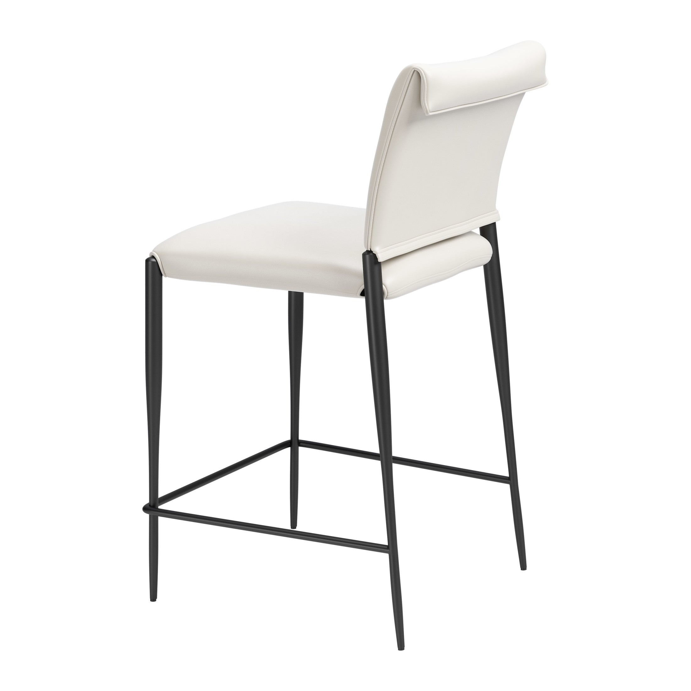 Freesia Counter Stool (Set of 2) White