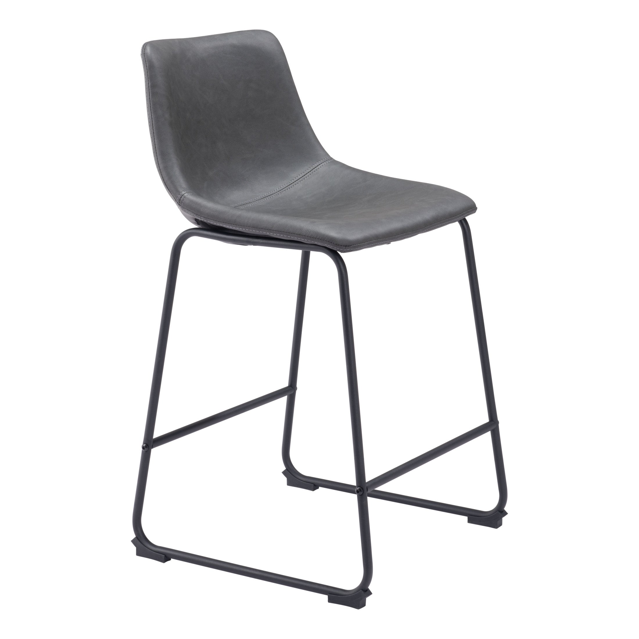 Smart Counter Stool (Set of 2) Charcoal