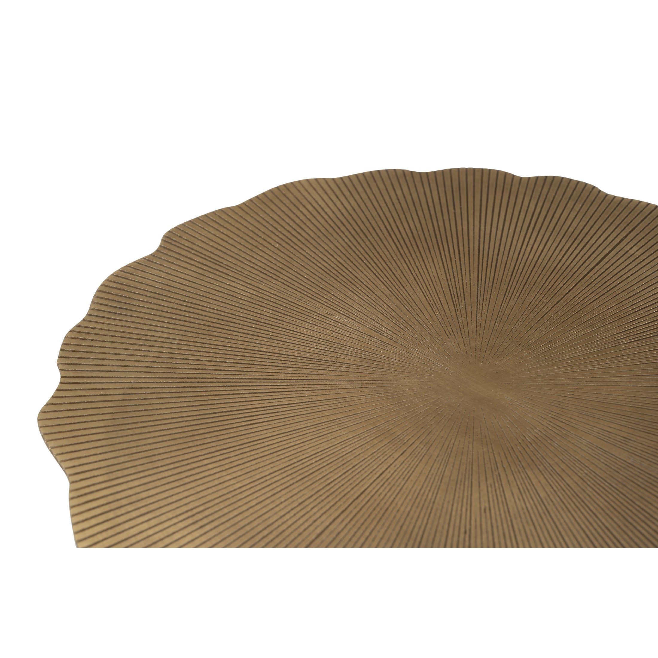 Mavro Accent Table Brass