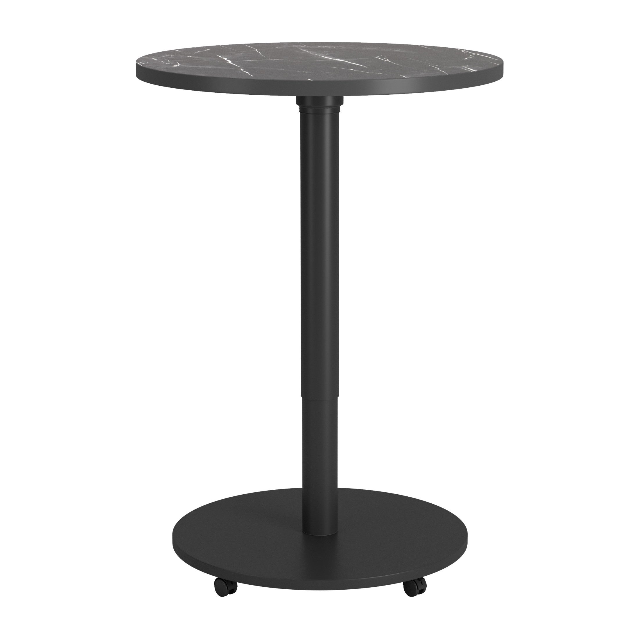Mule Adjustable Bar Table Black