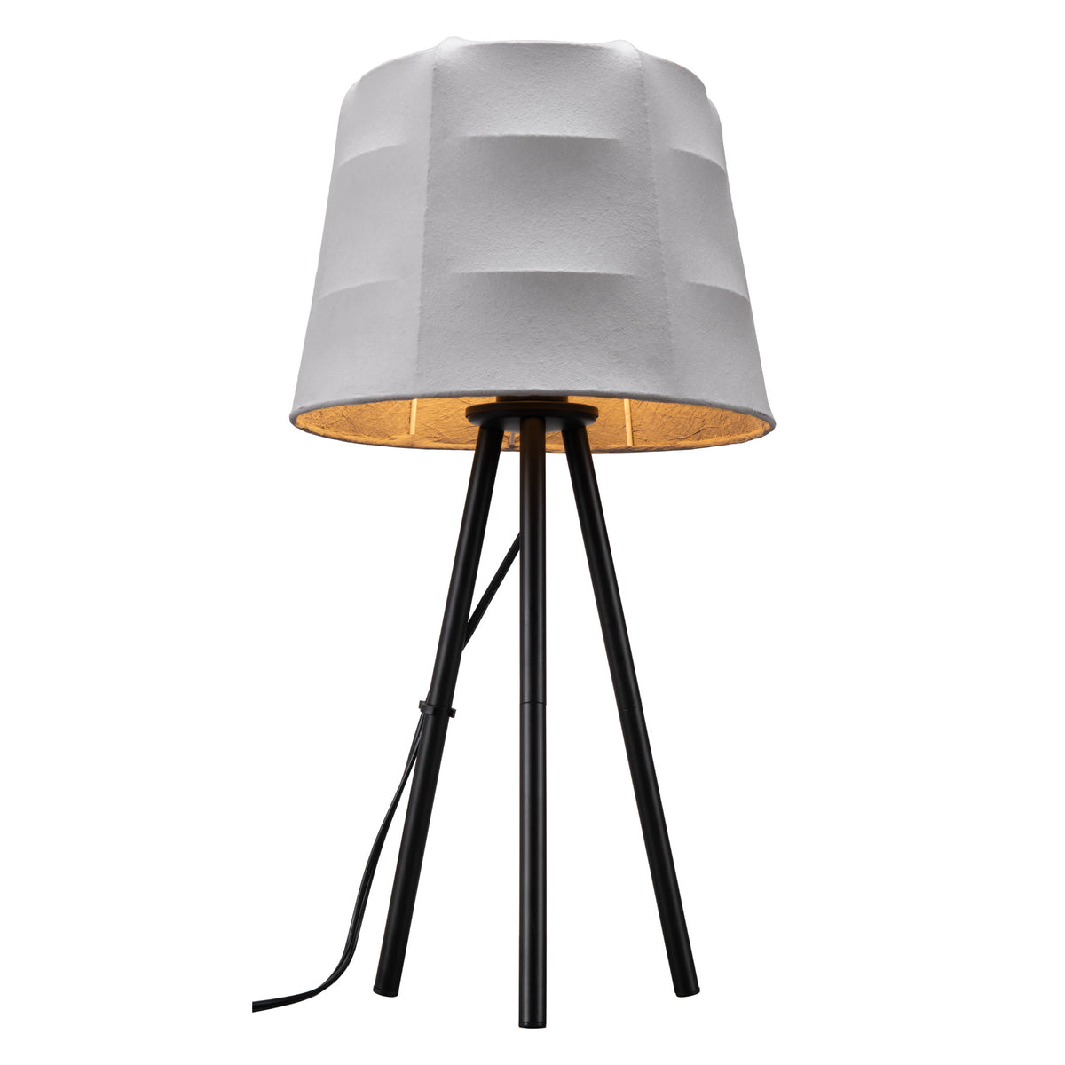 Mozzi Table Lamp Gray & Black