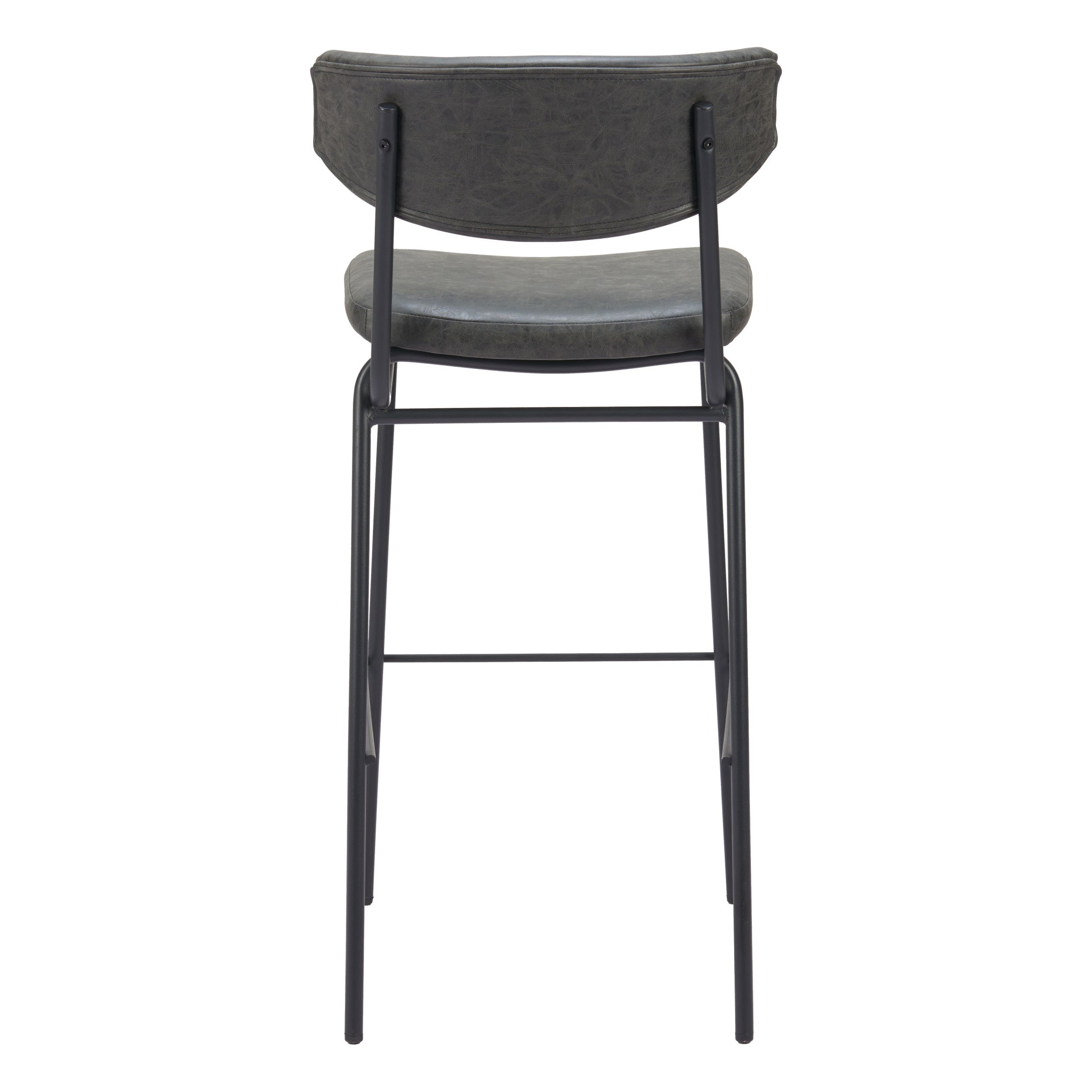 Charon Barstool (Set of 2) Vintage Black